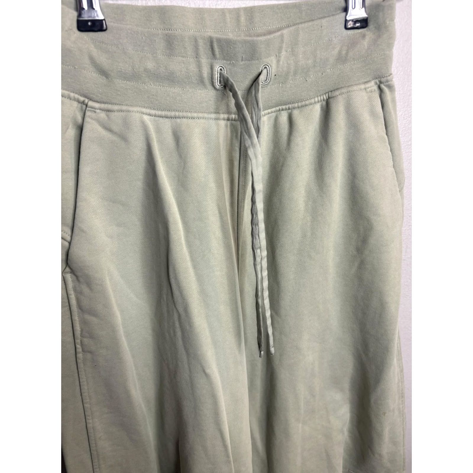 Lululemon Lululemon Sweatpants Womens 4 Green High Rise Jogger Pants Drawstring Cuffed Size 27" / US 4 / IT 40 - 2 Thumbnail