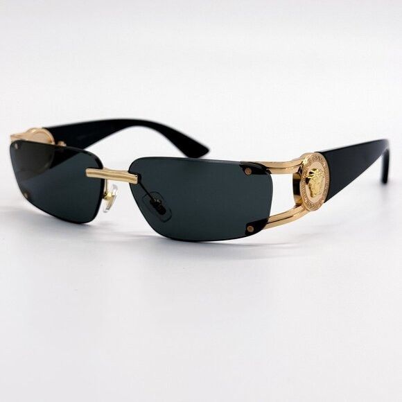 Versace NEW VERSACE SUNGLASSES VE2291 1002/87 UNISEX EYEWEAR VE2291 Size ONE SIZE - 1 Thumbnail