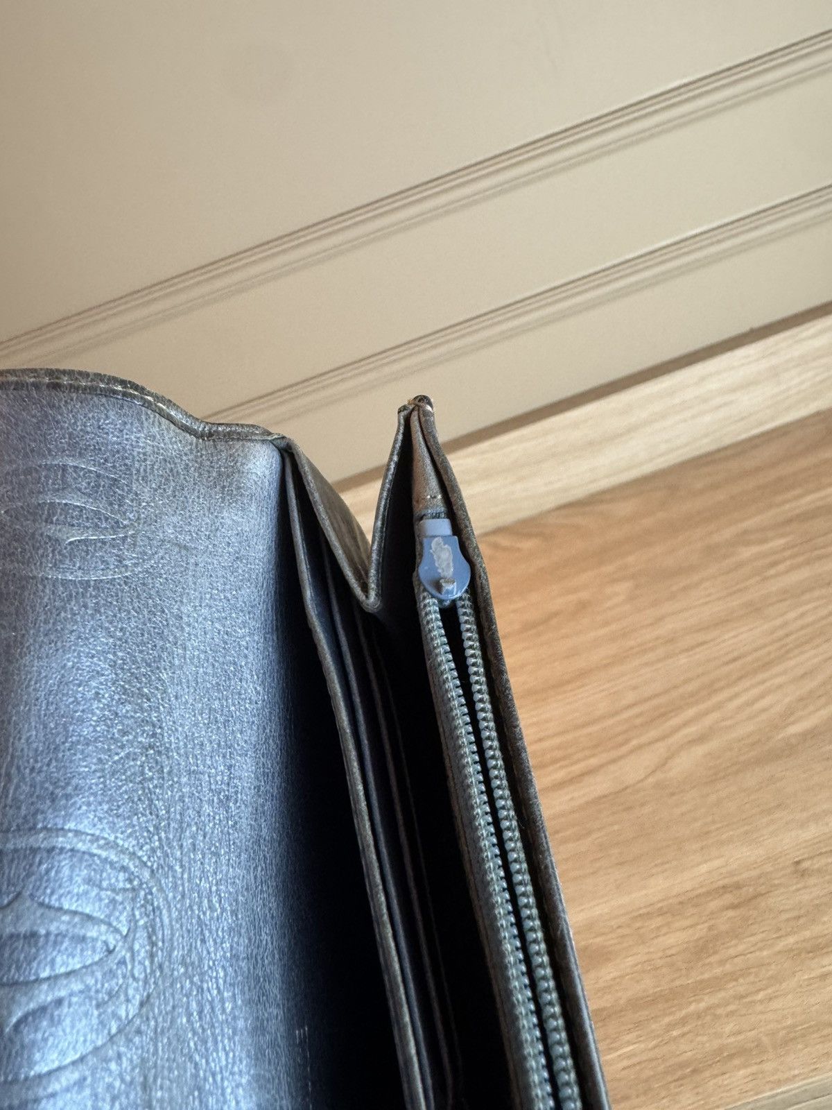 Cartier Cartier long wallet cabochon leather black Size ONE SIZE - 6 Thumbnail