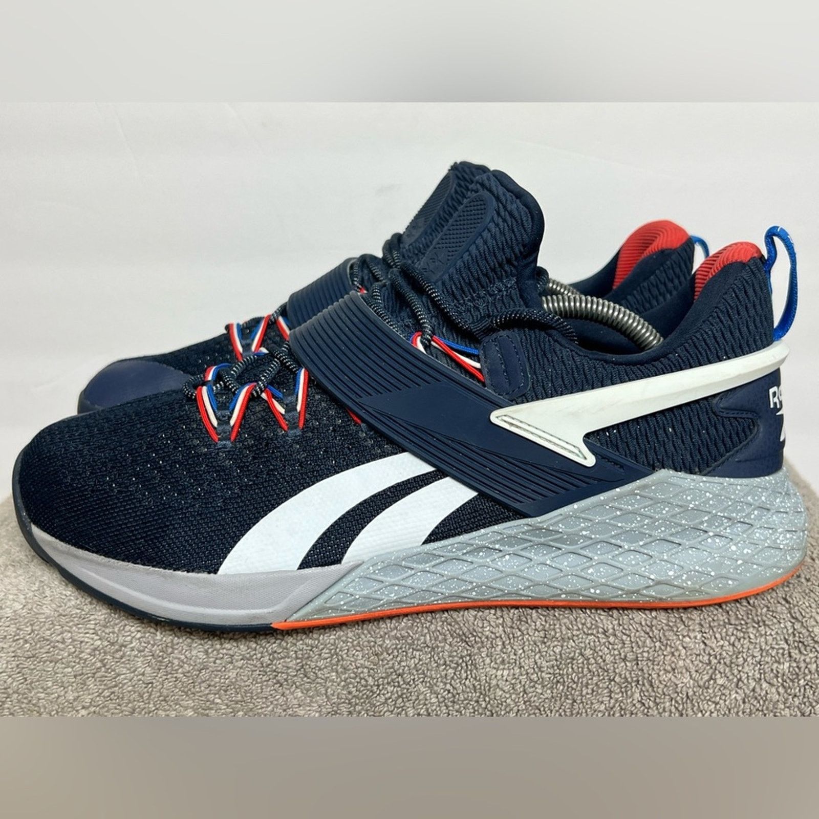 Reebok Reebok Nano X CrossFit FX3230 Mens Blue Mesh Shoes 12 Size US 12 / EU 45 - 1 Thumbnail