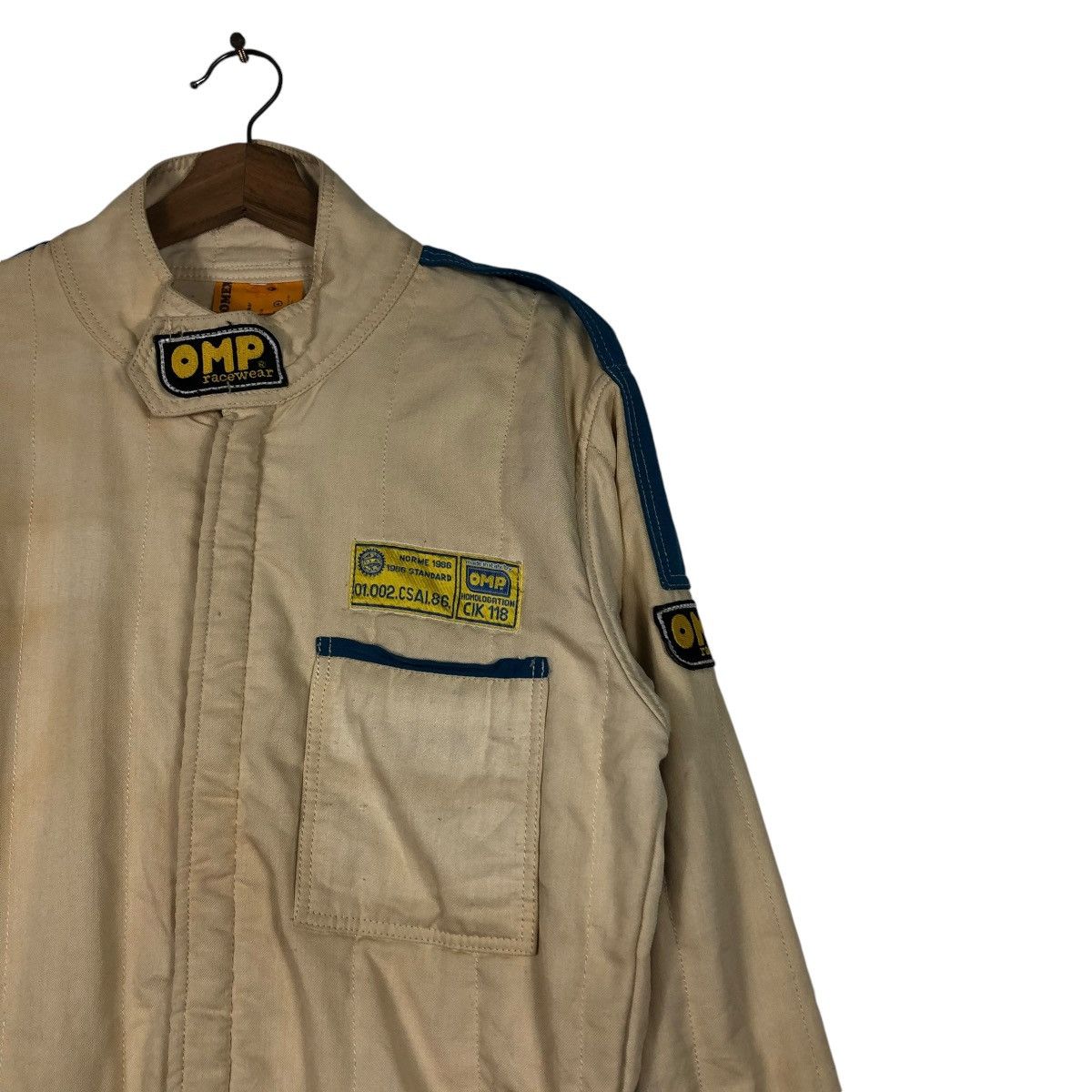 Kadoya 🔥VINTAGE COVERALL RACING OMP GENOVA MADE IN ITALY Size US 36 / EU 52 - 8 Thumbnail