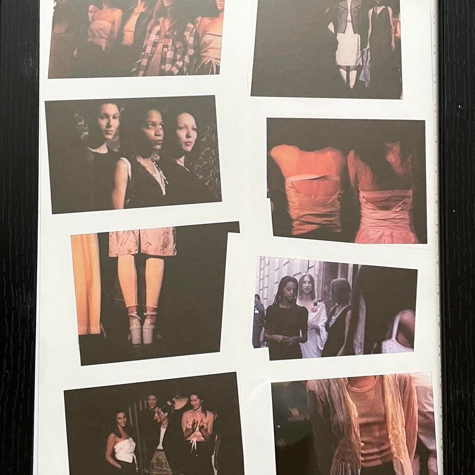 Maison Margiela × Vintage Maison Martin Margiela Archive Fashion framed poster 9x12 Size ONE SIZE - 2 Thumbnail