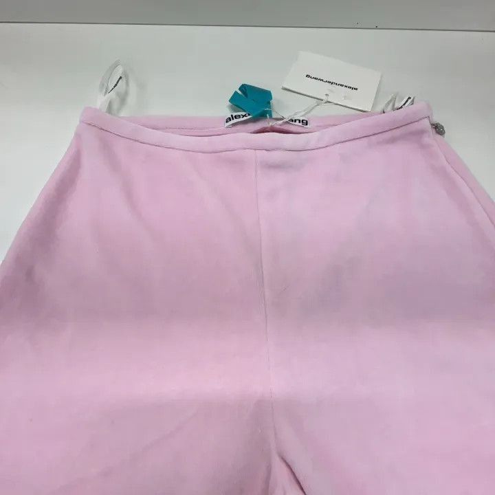 Alexander Wang Alexander Wang Pink Flared High-Waisted Pants - Size 23" - 4 Thumbnail