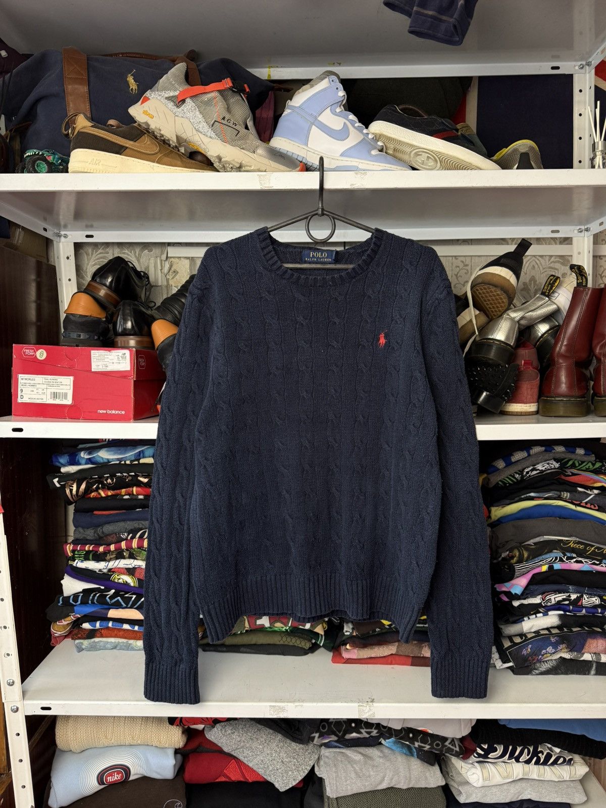 Polo Ralph Lauren Mens Vintage Polo Ralph Lauren knitted Sweater luxury Size US M / EU 48-50 / 2 - 1 Thumbnail