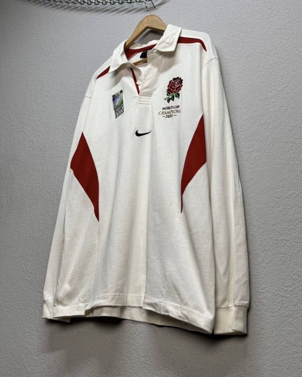 Nike Rugby England Jersey Canterbury Long Sleeve Vintage Size US XL / EU 56 / 4 - 6 Thumbnail