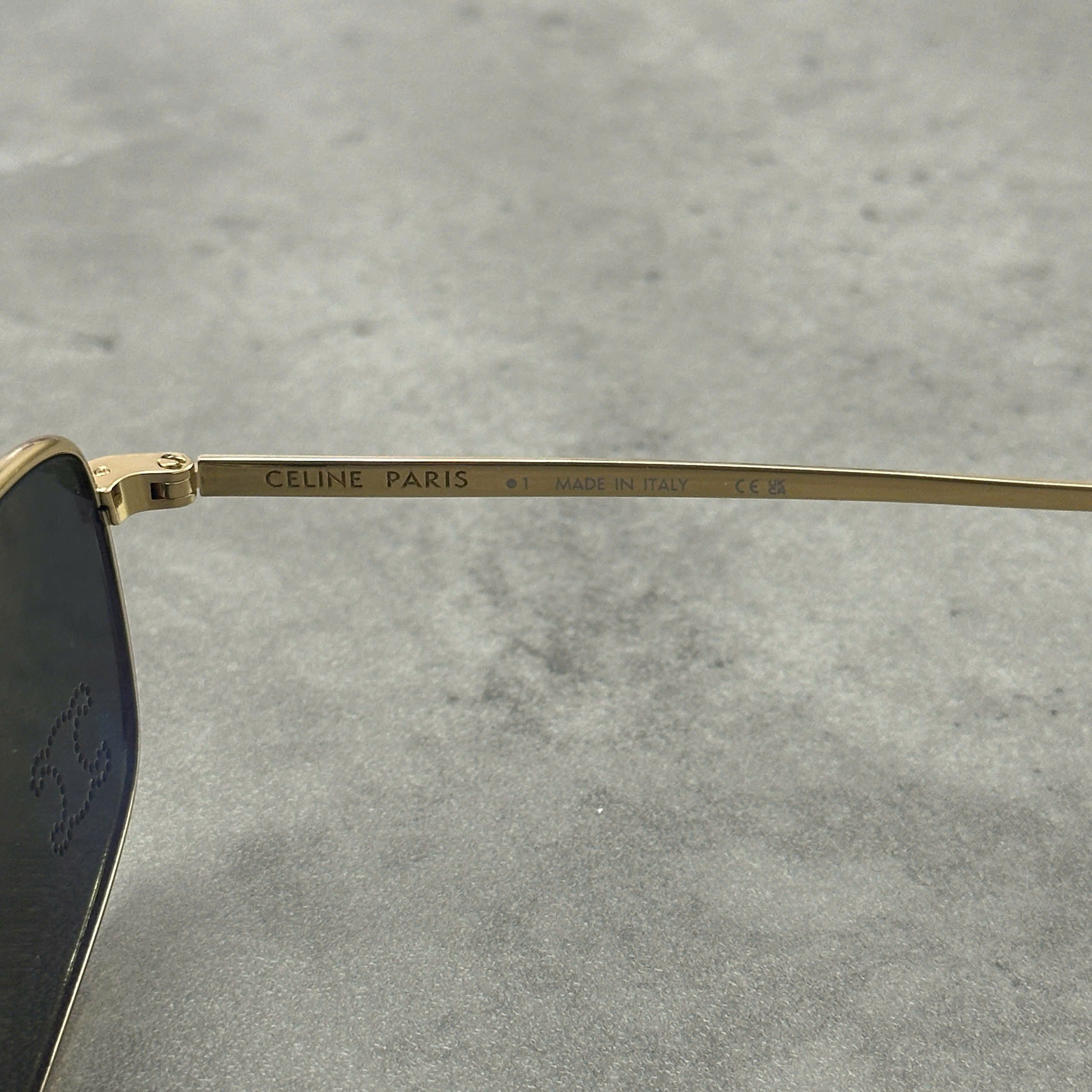 Celine CELINE CL40285U 30N Sunglasses GOLD Size ONE SIZE - 6 Thumbnail