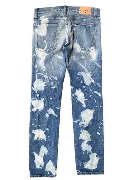Big John VINTAGE BIG JOHN RARE DESIGN BLEACH WASH Size US 34 / EU 50 - 2 Thumbnail