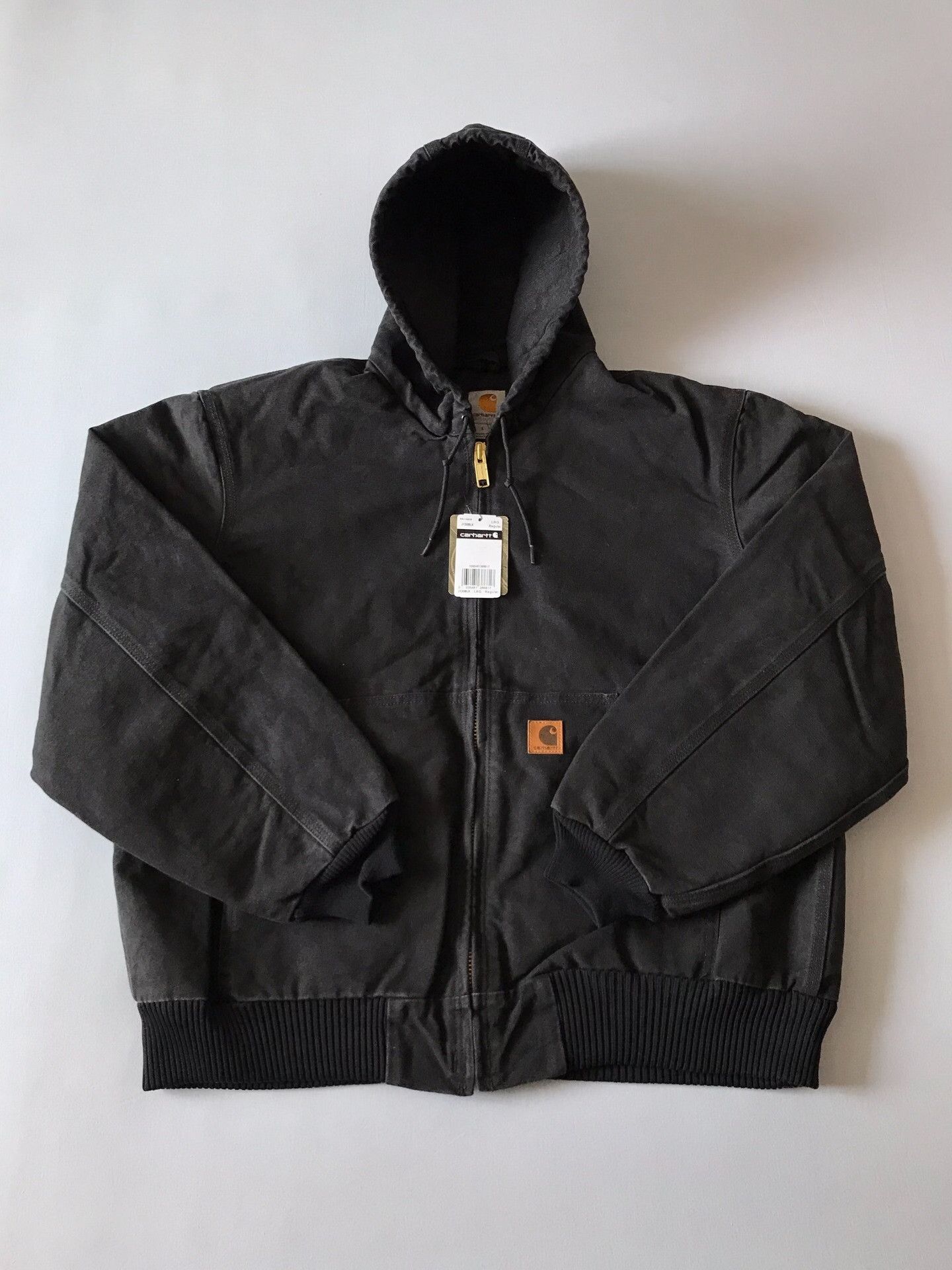 Carhartt Carhartt J130 Hooded Canvas Jacket Size US L / EU 52-54 / 3 - 1 Thumbnail