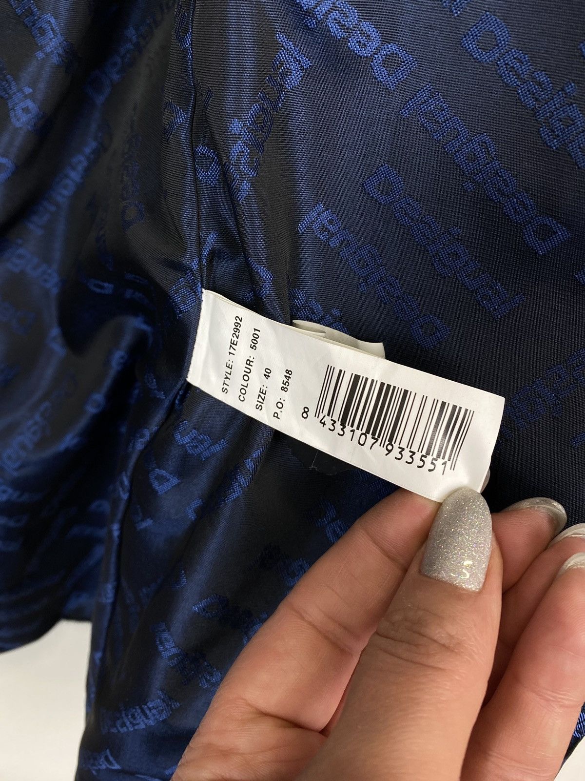Desigual Vintage Desigual Floral Trench Coat Ladies Size 40 Black Y2K Size S / US 4 / IT 40 - 12 Thumbnail