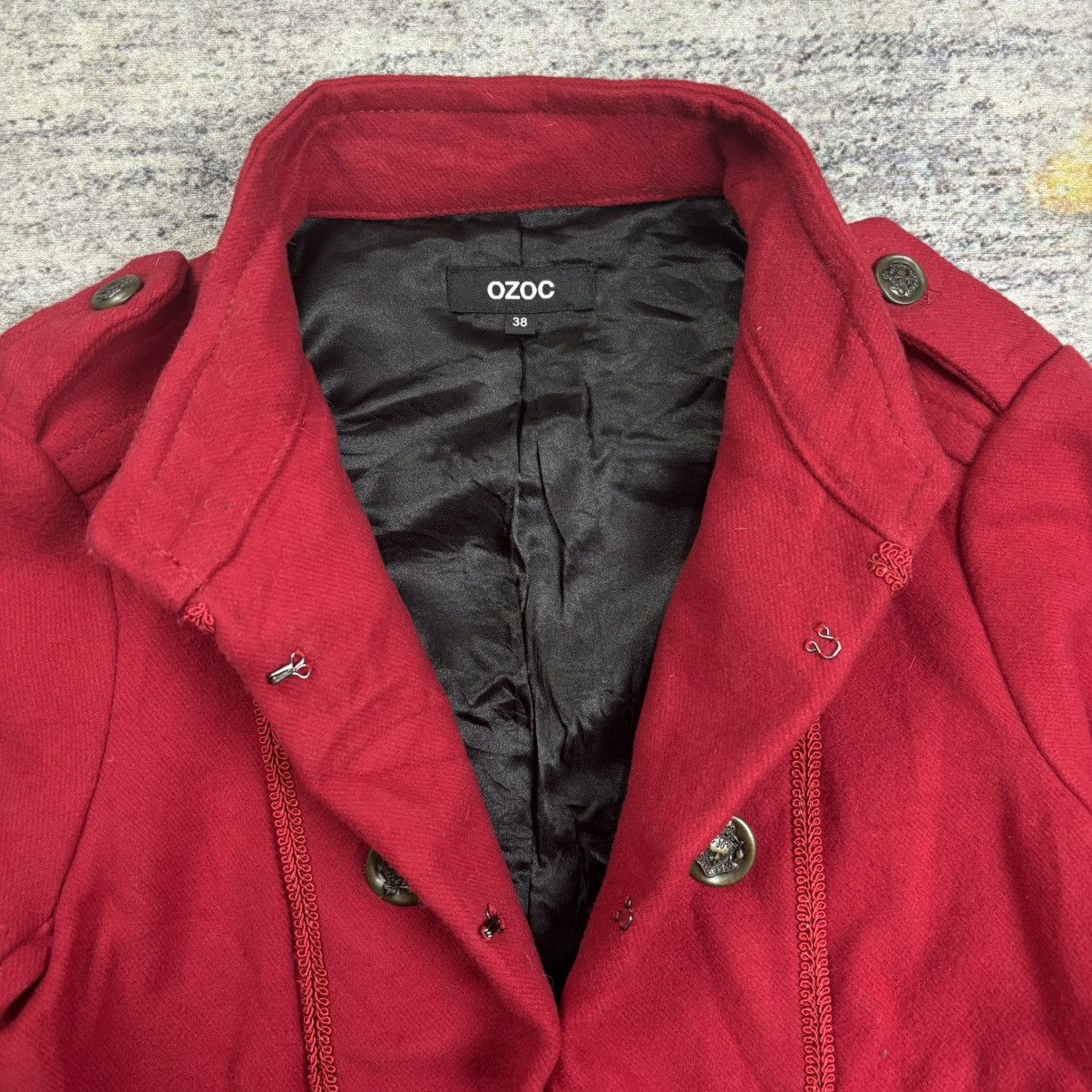 Hysteric Glamour Ozoc wool Napoleon jacket balmain dior vibes Size M / US 6-8 / IT 42-44 - 9 Thumbnail