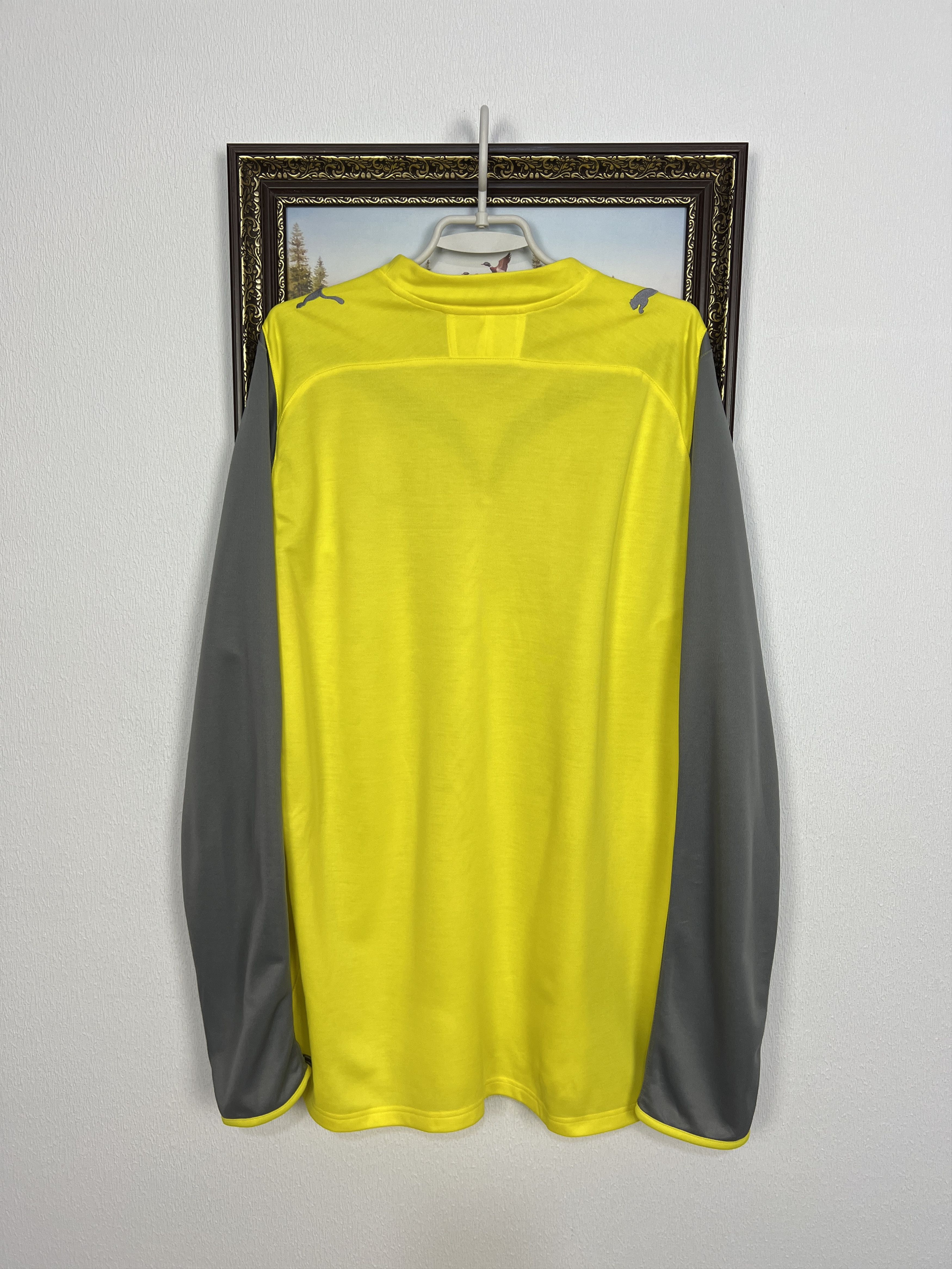 Puma AEK Athens Goalkeeper football shirt 2011 Soccer Puma Jersey Size US XXL / EU 58 / 5 - 13 Thumbnail