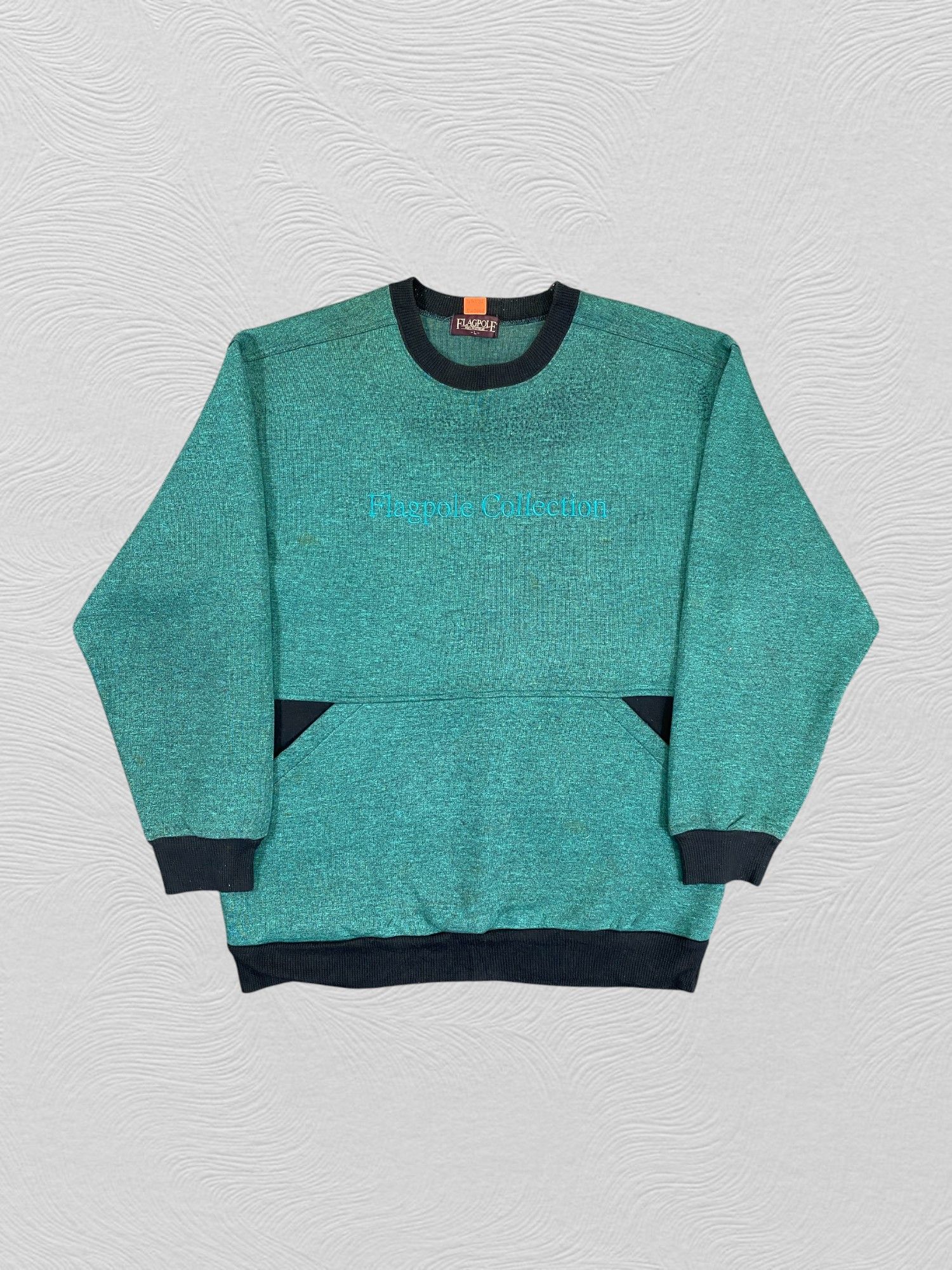 Japanese Brand Vintage Flagpole Collection Spell Out Sweatshirt -SW053 Size US M / EU 48-50 / 2 - 1 Thumbnail