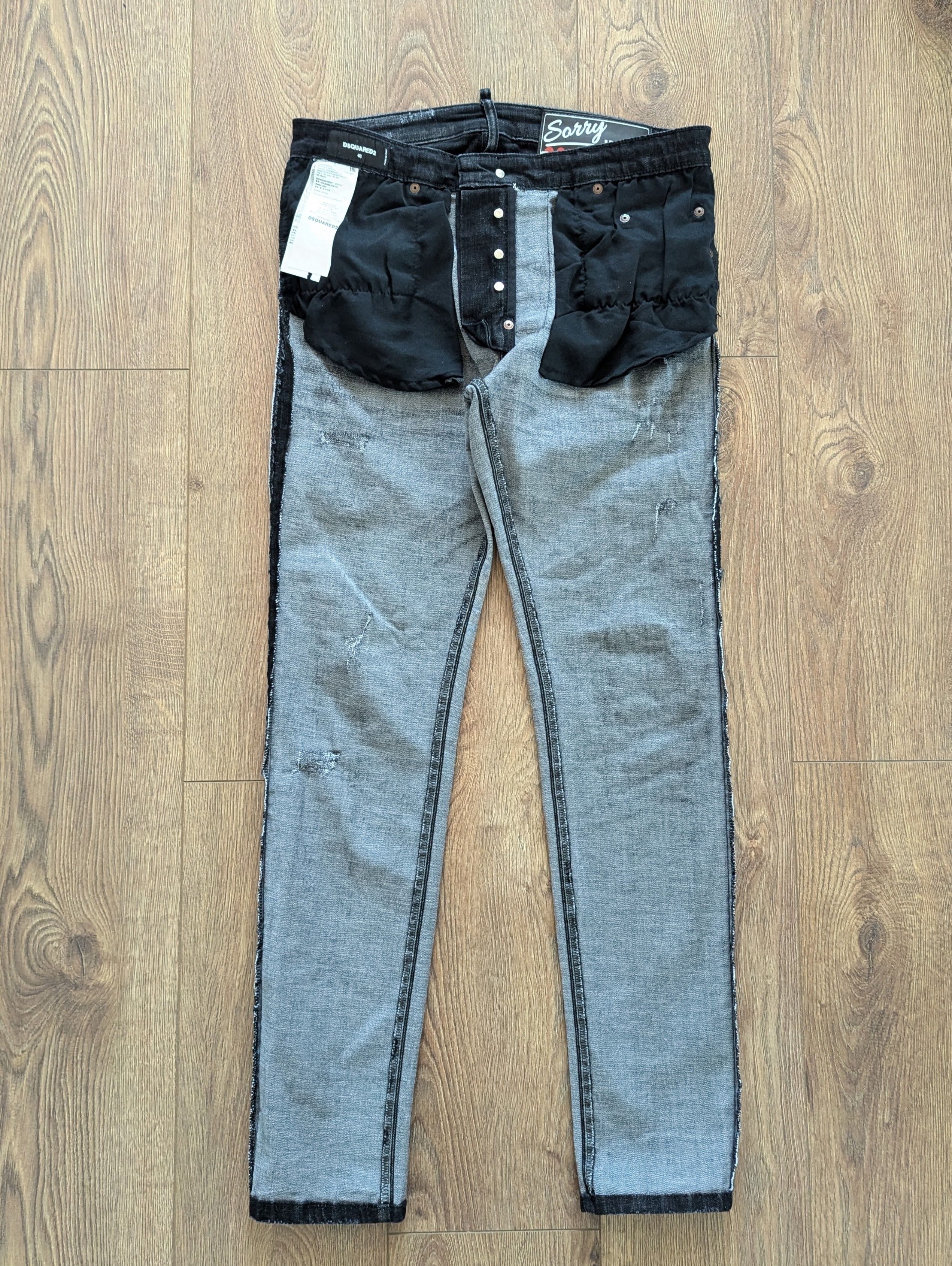 Dsquared2 Dsquared2 Skater Jean 46 Black Made In Italy Luxury Brand Size US 30 / EU 46 - 14 Thumbnail