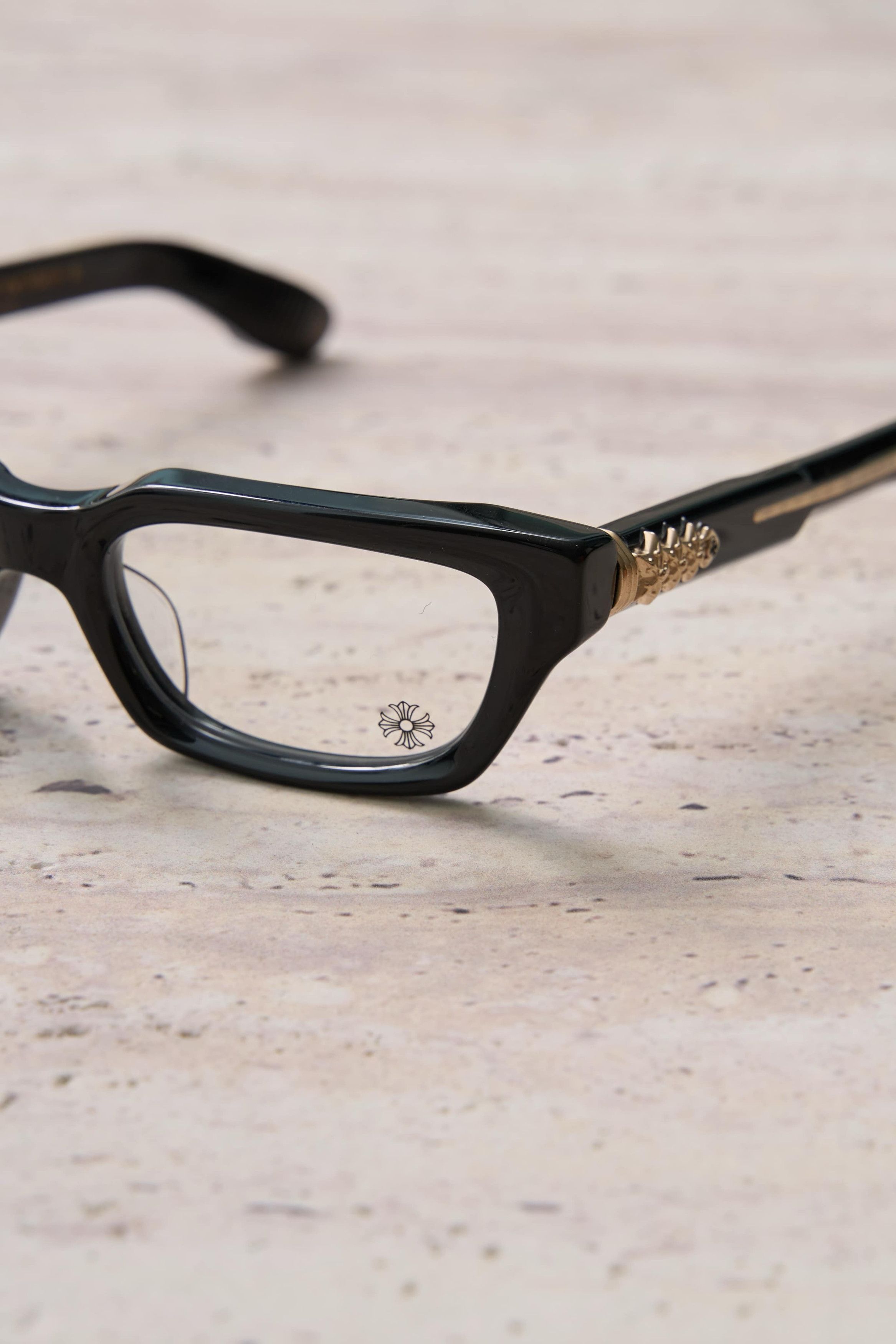 Chrome Hearts CHROME HEARTS ASSTRAORDINAIRE - A BLACK - 18K GOLD PLATED Size ONE SIZE - 7 Thumbnail