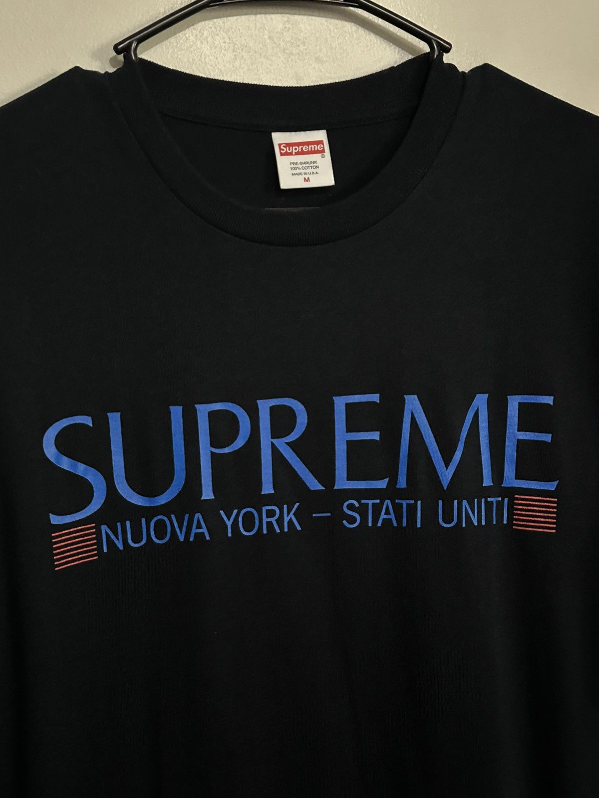 Supreme Supreme Nuova York Tee Size US M / EU 48-50 / 2 - 2 Thumbnail