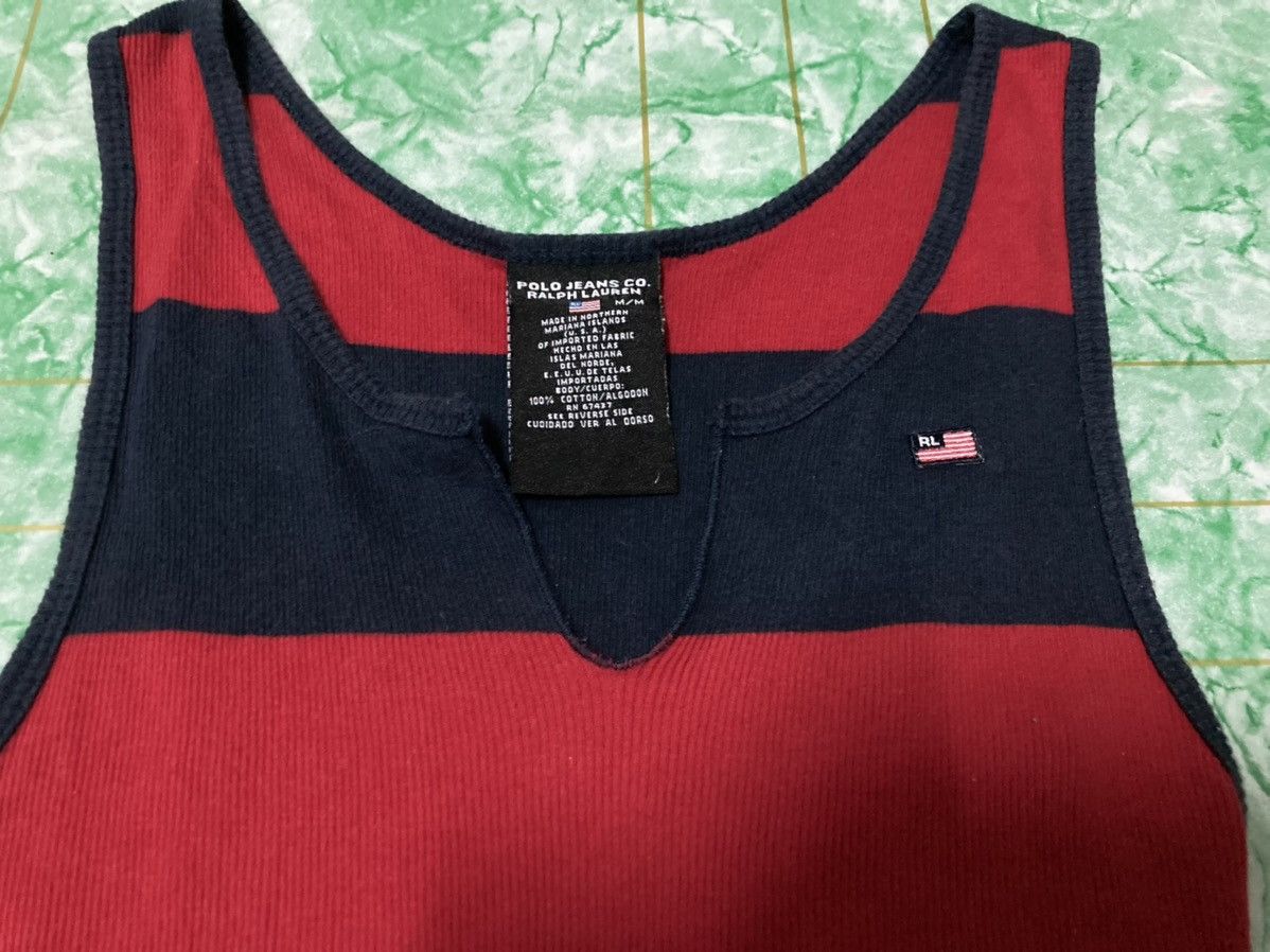 Polo Ralph Lauren × Vintage Vintage Tank Top Polo Ralph Lauren Size M / US 6-8 / IT 42-44 - 2 Thumbnail