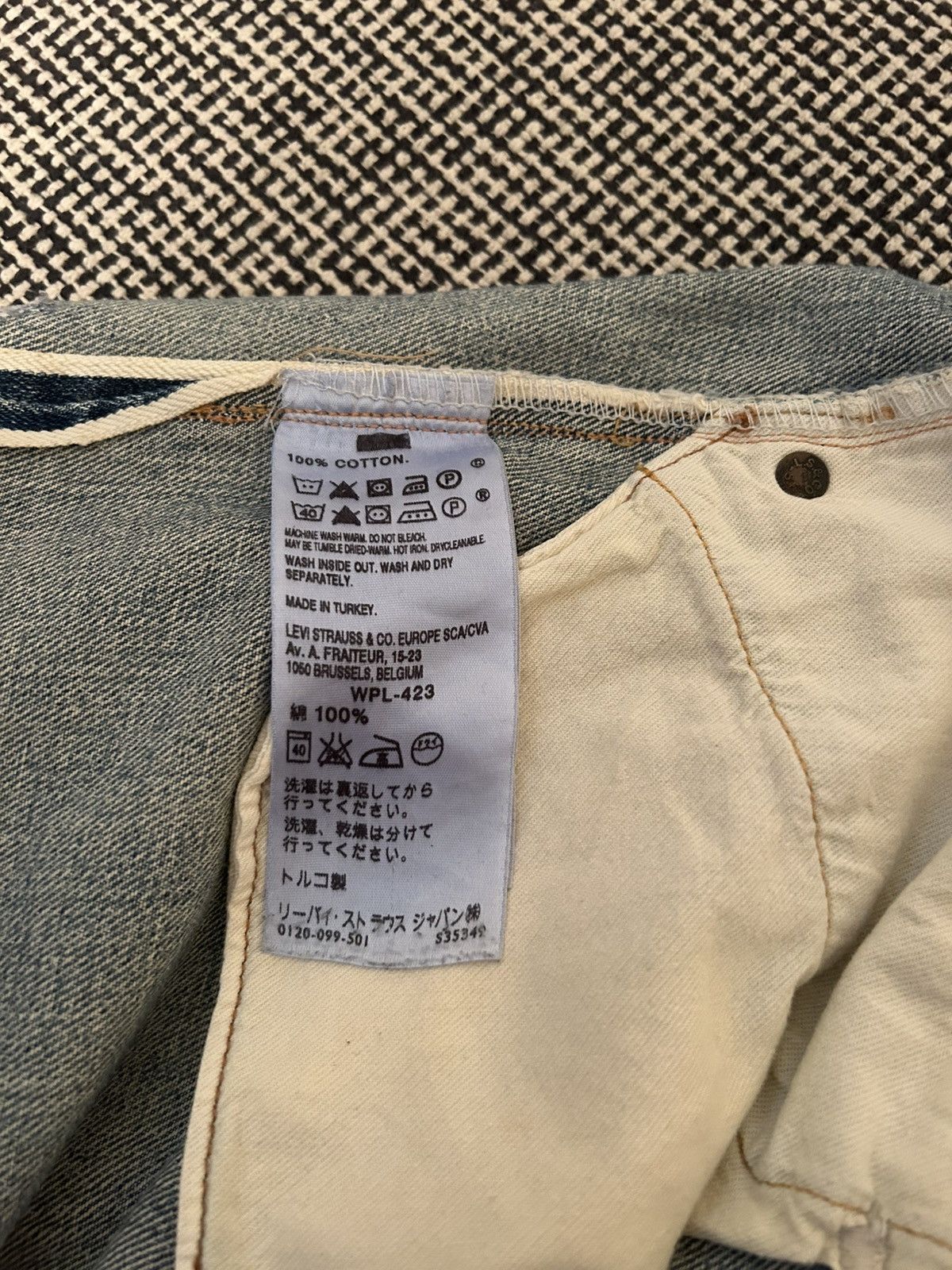Levi's Vintage Clothing Vintage Selvedge Levis buckleback patch denim 32x32 Size US 32 / EU 48 - 11 Thumbnail