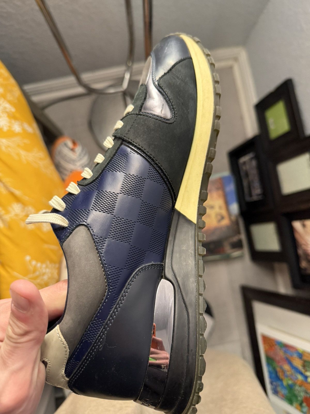 Louis Vuitton Louis Vuitton Run Away Vintage Navy Blue Size US 7.5 / EU 40-41 - 13 Thumbnail