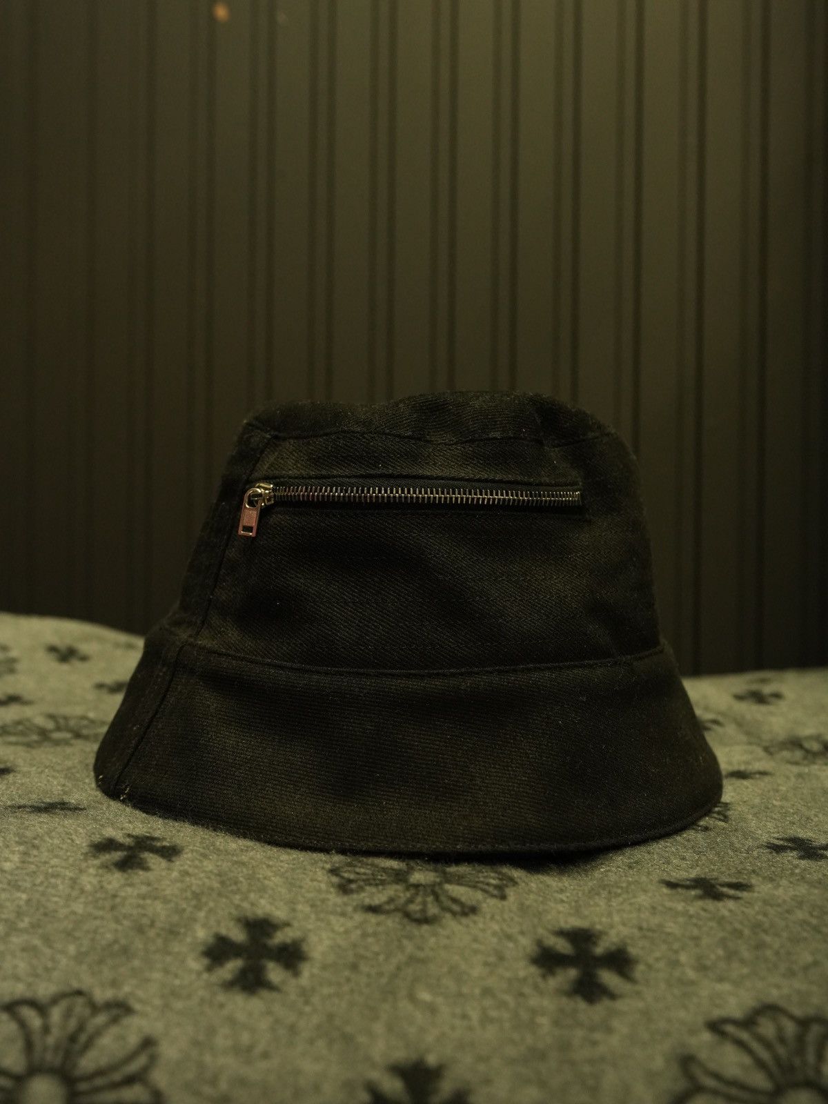 Rick Owens × Rick Owens Drkshdw Rick Owens DRKSHDW Gilligan Bucket Hat Size ONE SIZE - 1 Thumbnail