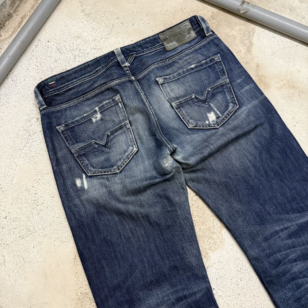 Diesel Diesel Industry Larkee Distress Whisker Button Denim Pants Size US 32 / EU 48 - 11 Thumbnail