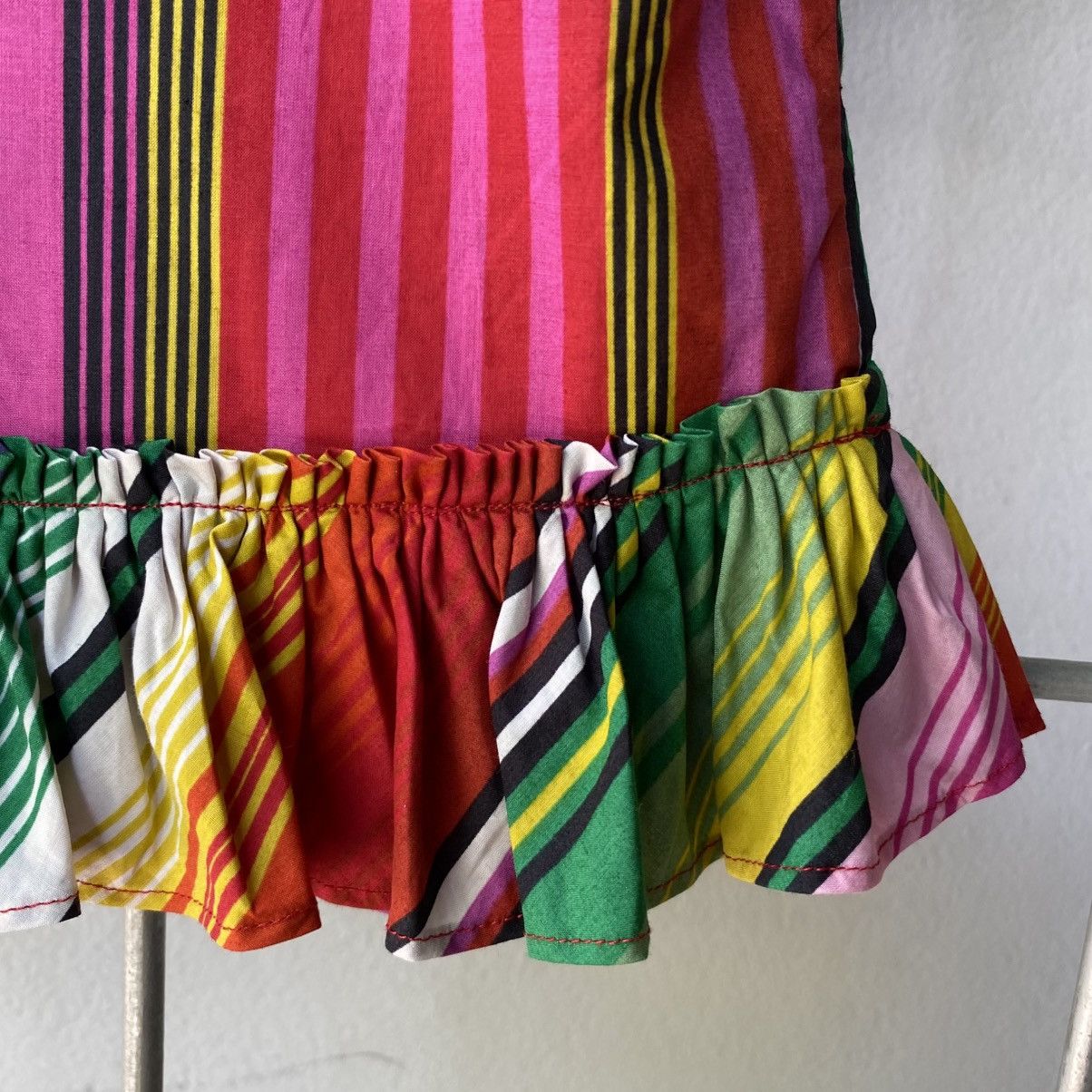 Etro ETRO Rainbow Stripe Ruffle Shirt Size S / US 4 / IT 40 - 8 Thumbnail
