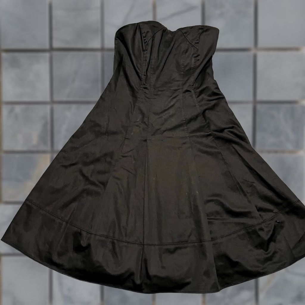 Express Express Studio Black Tube Cocktail Dress Womens 4 Strapless Dress 4 Short Black Womens Regular Mini Strapless Tube Cocktail Dress Size S / US 4 / IT 40 - 1 Thumbnail