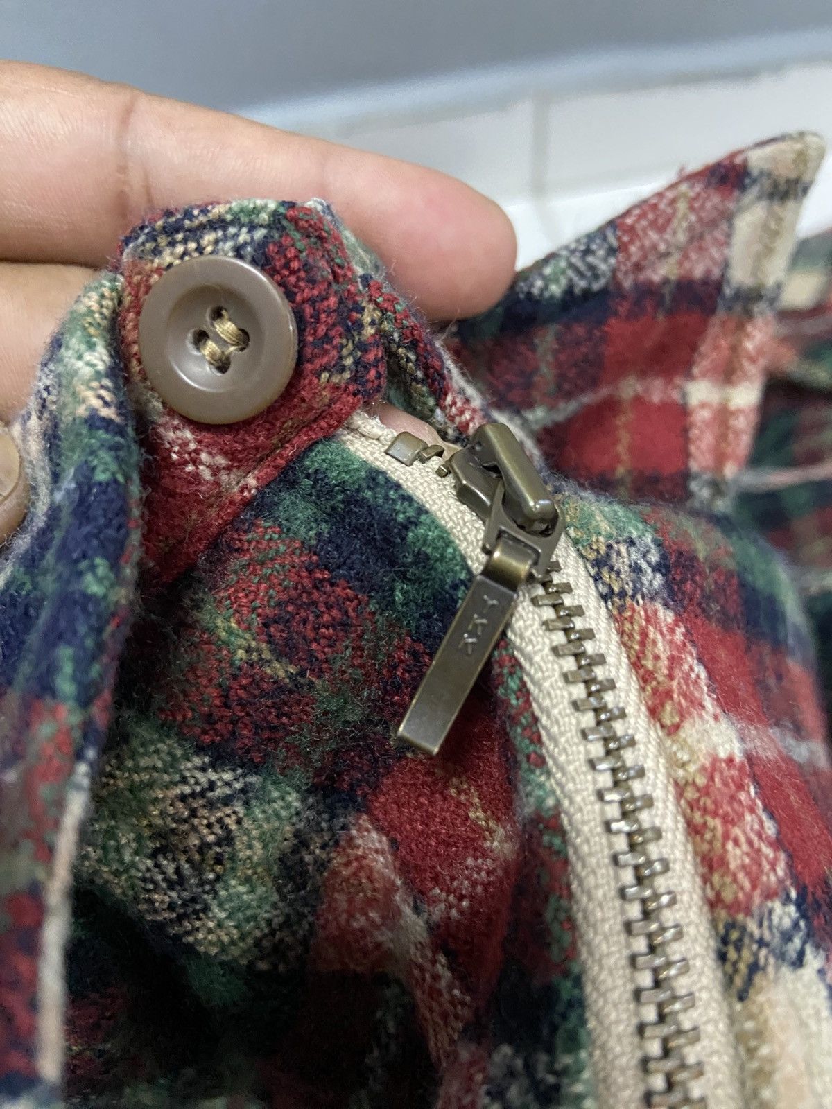 Oshkosh VINTAGE OSHKOSH FLANNEL WOOL JACKET Size US L / EU 52-54 / 3 - 14 Thumbnail