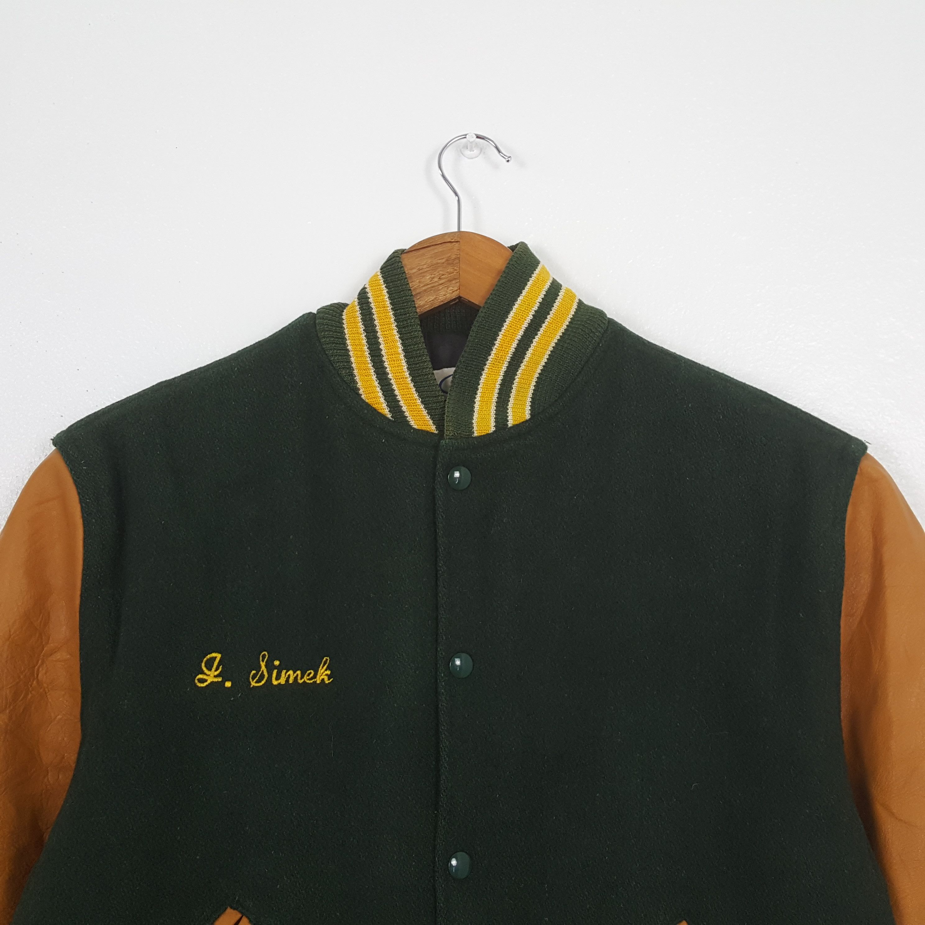 NEFF Vintage Crystal Lake South NFL Varsity Jacket C304N7 Size US L / EU 52-54 / 3 - 4 Thumbnail