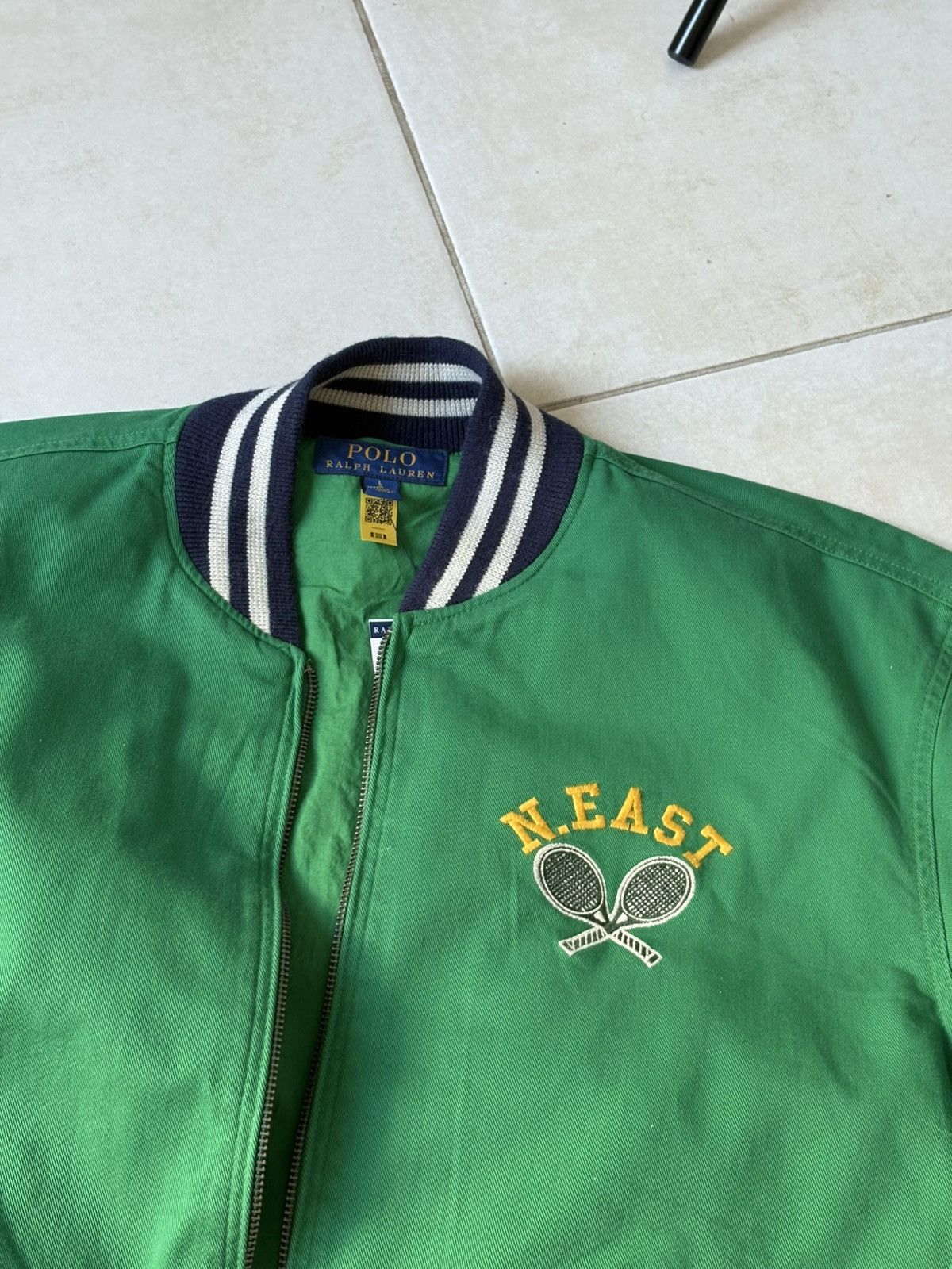Ralph Lauren Green Varsity Jacket Ralph Lauren Tennis Club Men’s Size L Size US L / EU 52-54 / 3 - 5 Thumbnail