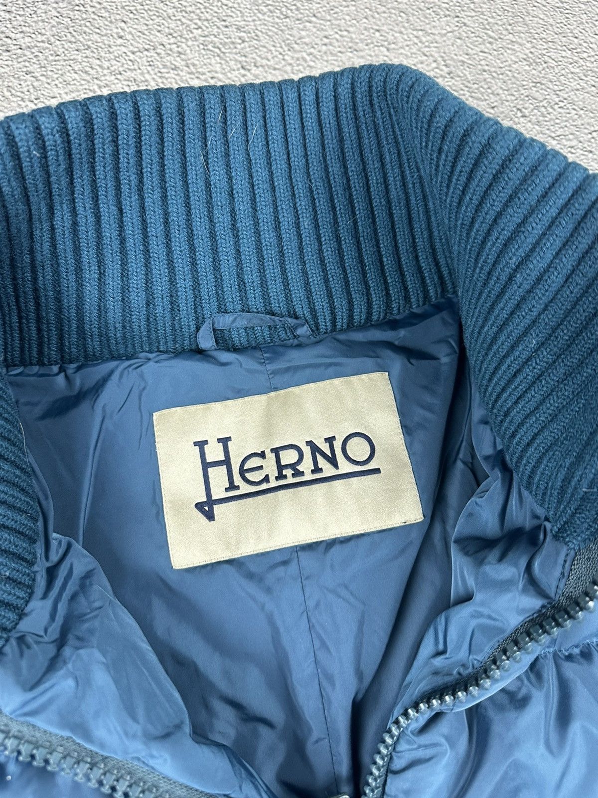 Herno Vintage Herno Polar-Tech Down Puffer Jacket Luxury Old Money Size L / US 10 / IT 46 - 9 Thumbnail