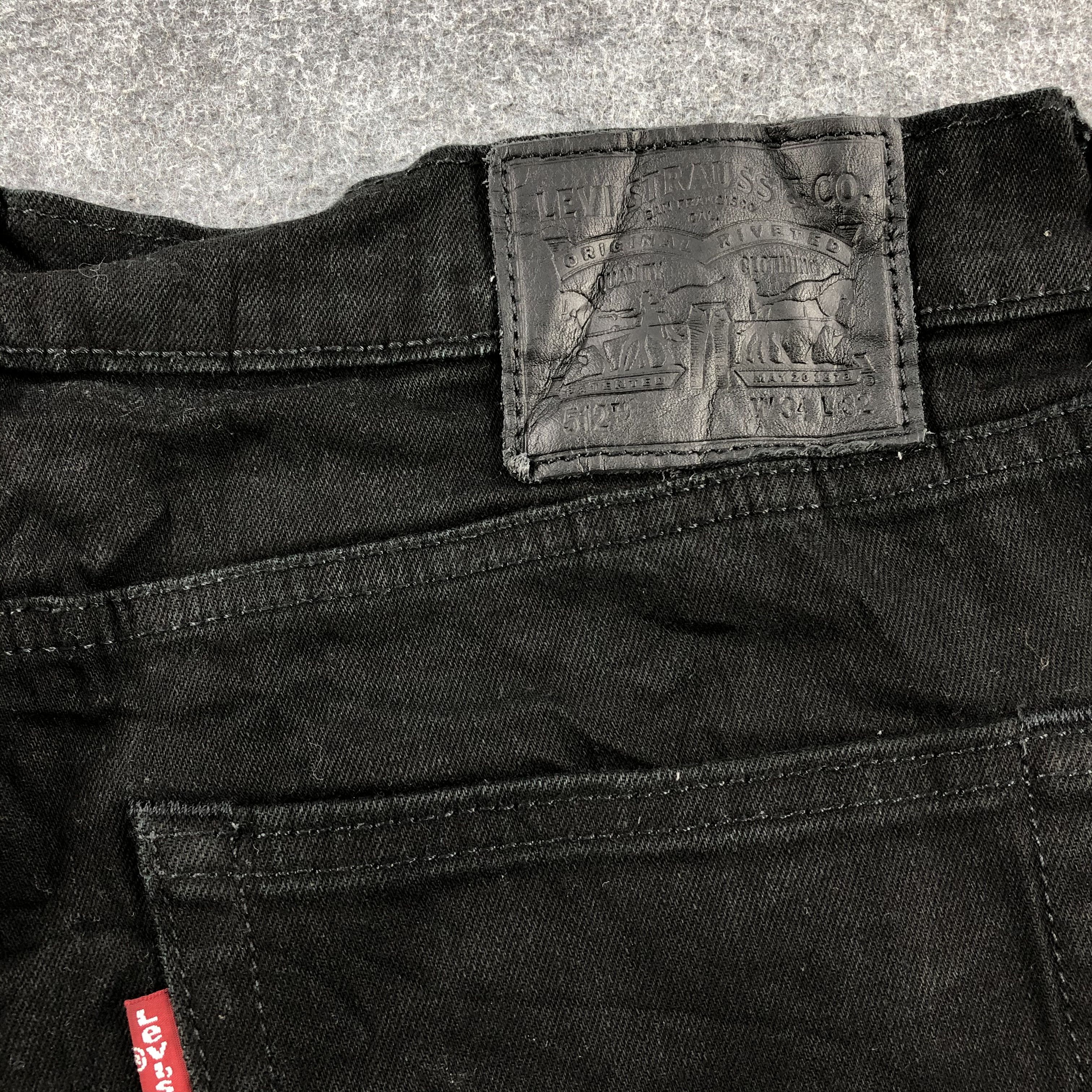 Levi's × Vintage Vintage Levis 512 Jeans-JM1741 Size US 35 - 5 Thumbnail