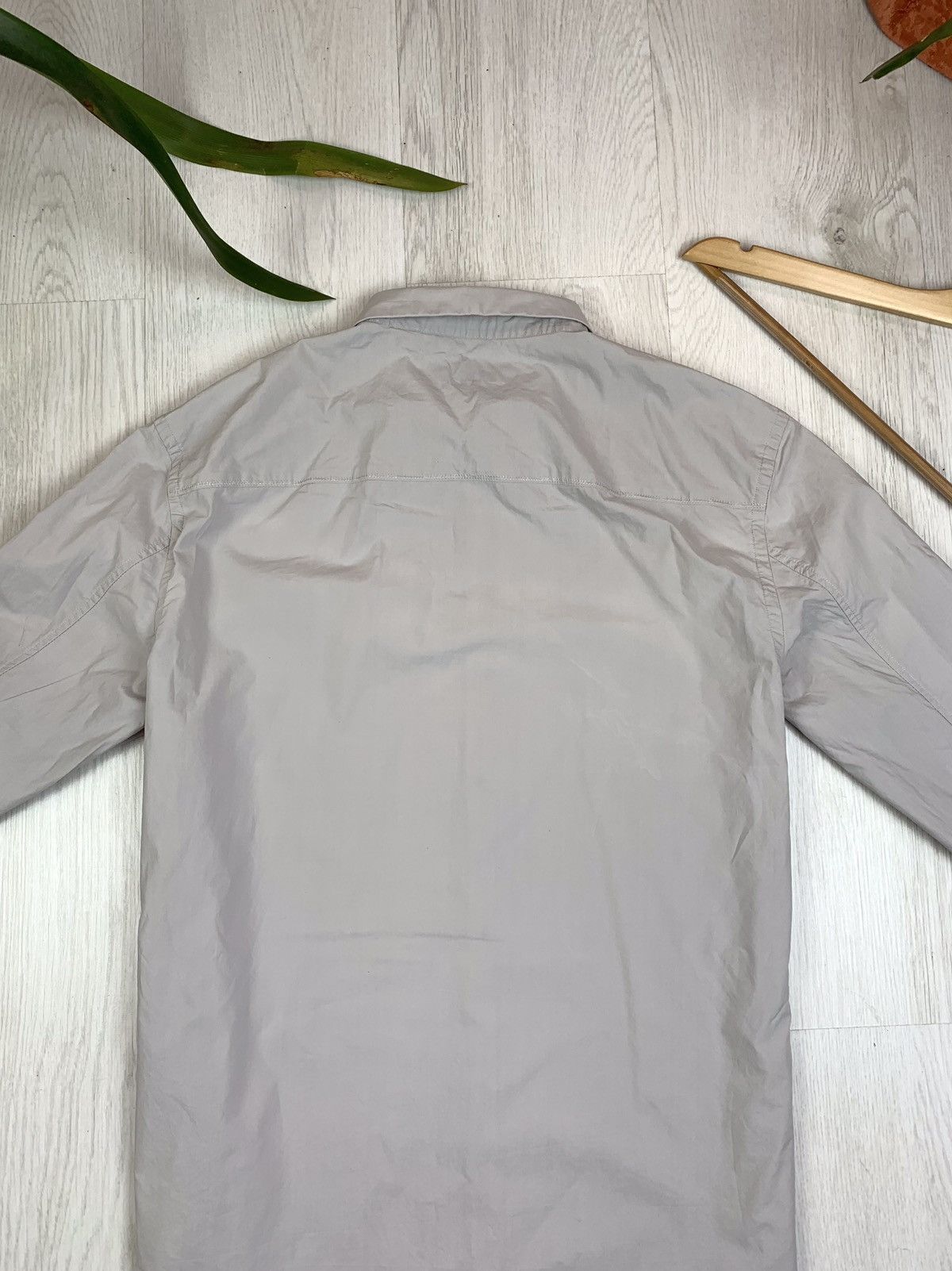 Allsaints Allsaints Long Sleeve Button Shirt Grey Size M Size US M / EU 48-50 / 2 - 9 Thumbnail