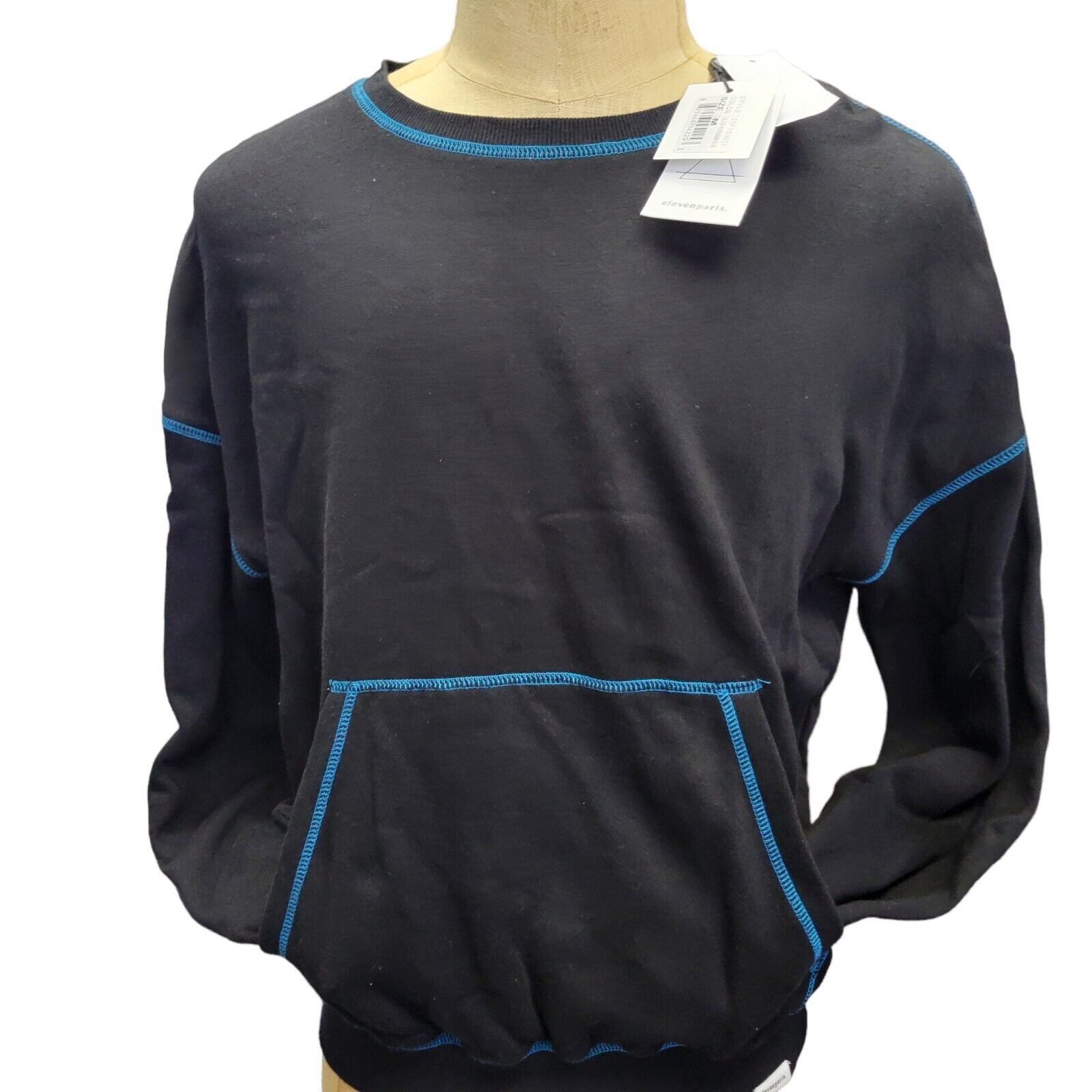 Eleven Paris Eleven Paris 100% Cotton Sweatshirt Men's. Size Medium. Ne Size US M / EU 48-50 / 2 - 1 Thumbnail