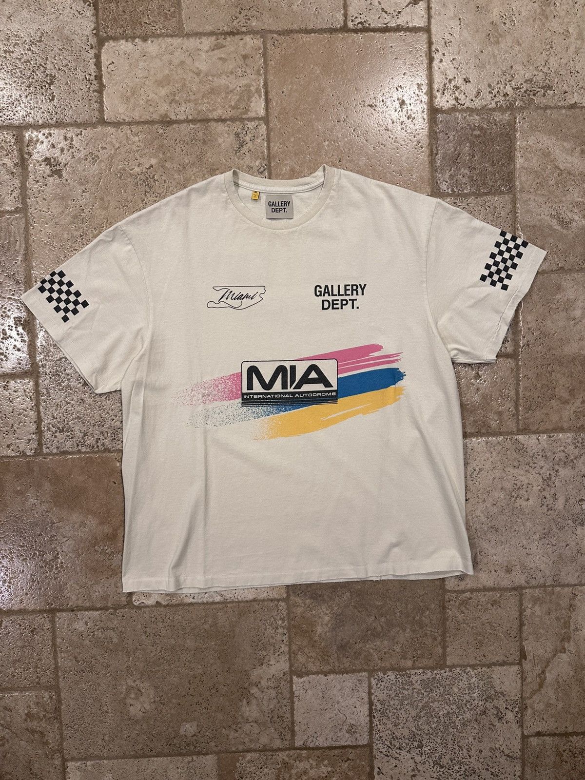 Gallery Dept. Gallery Dept x F1 Miami Grand Prix Exclusive SS Tee Size US XL / EU 56 / 4 - 3 Thumbnail