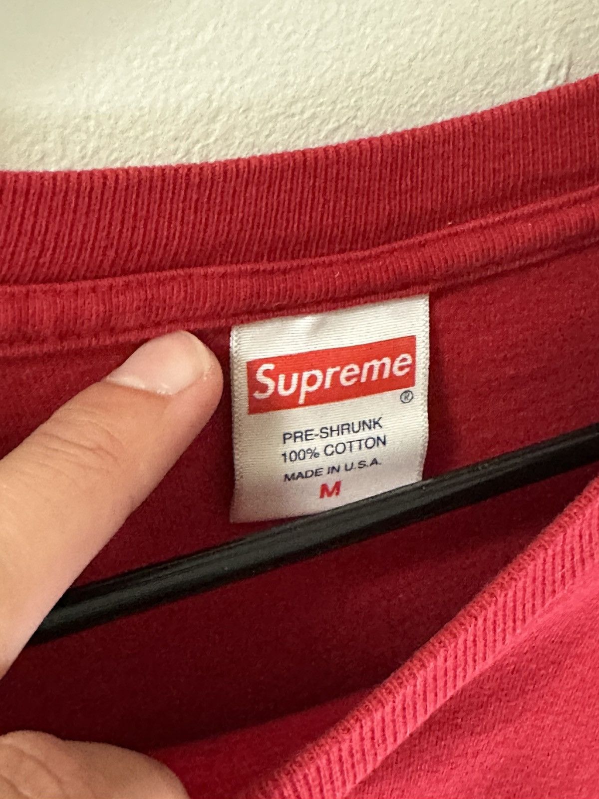 Supreme Supreme “Since 1994” Long Sleeve – Red/Cream – Size M Size US M / EU 48-50 / 2 - 6 Thumbnail