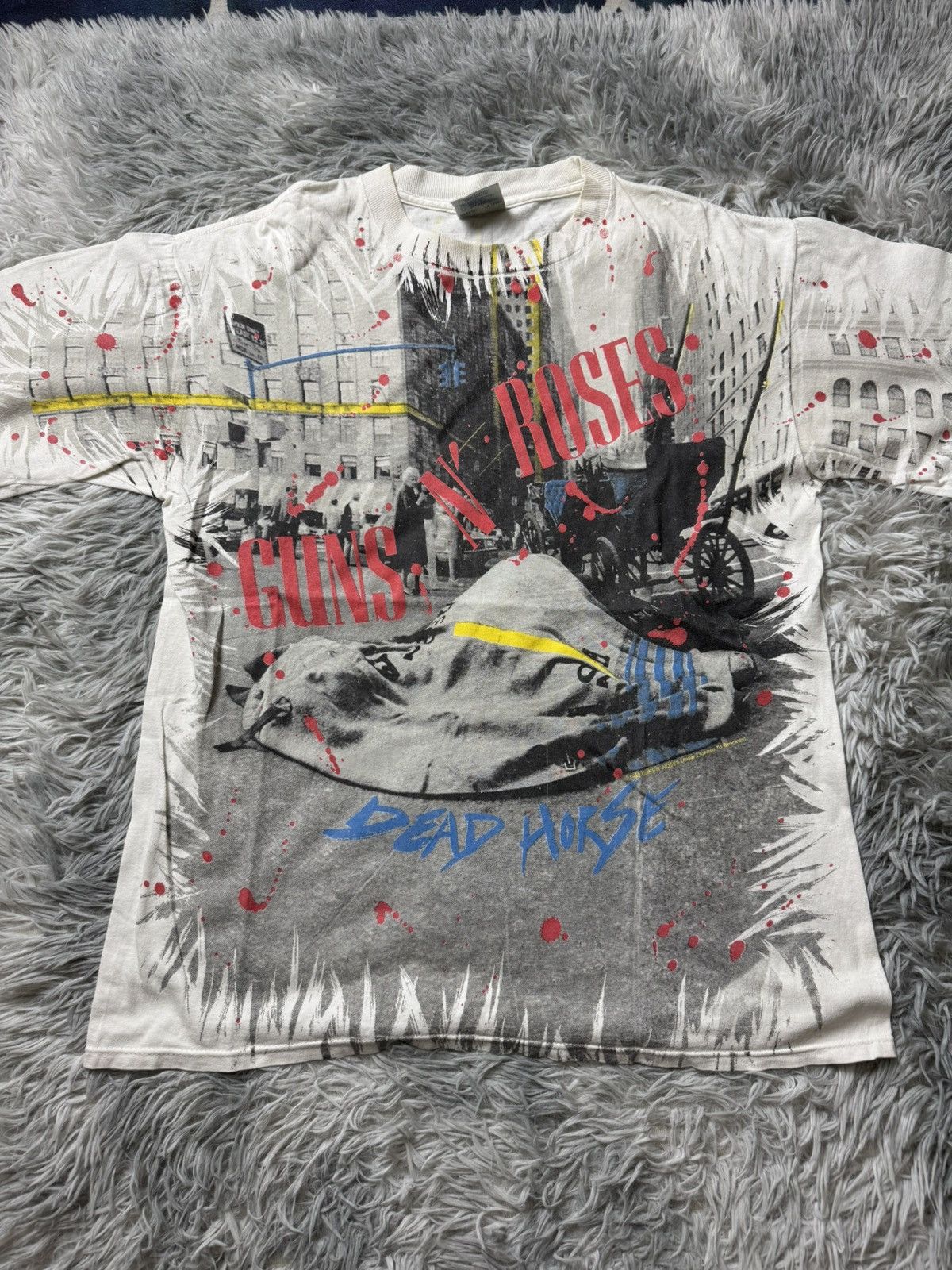 Guns N' Roses Vintage Gun N Roses 1992 Dead Horse Size US L / EU 52-54 / 3 - 1 Thumbnail