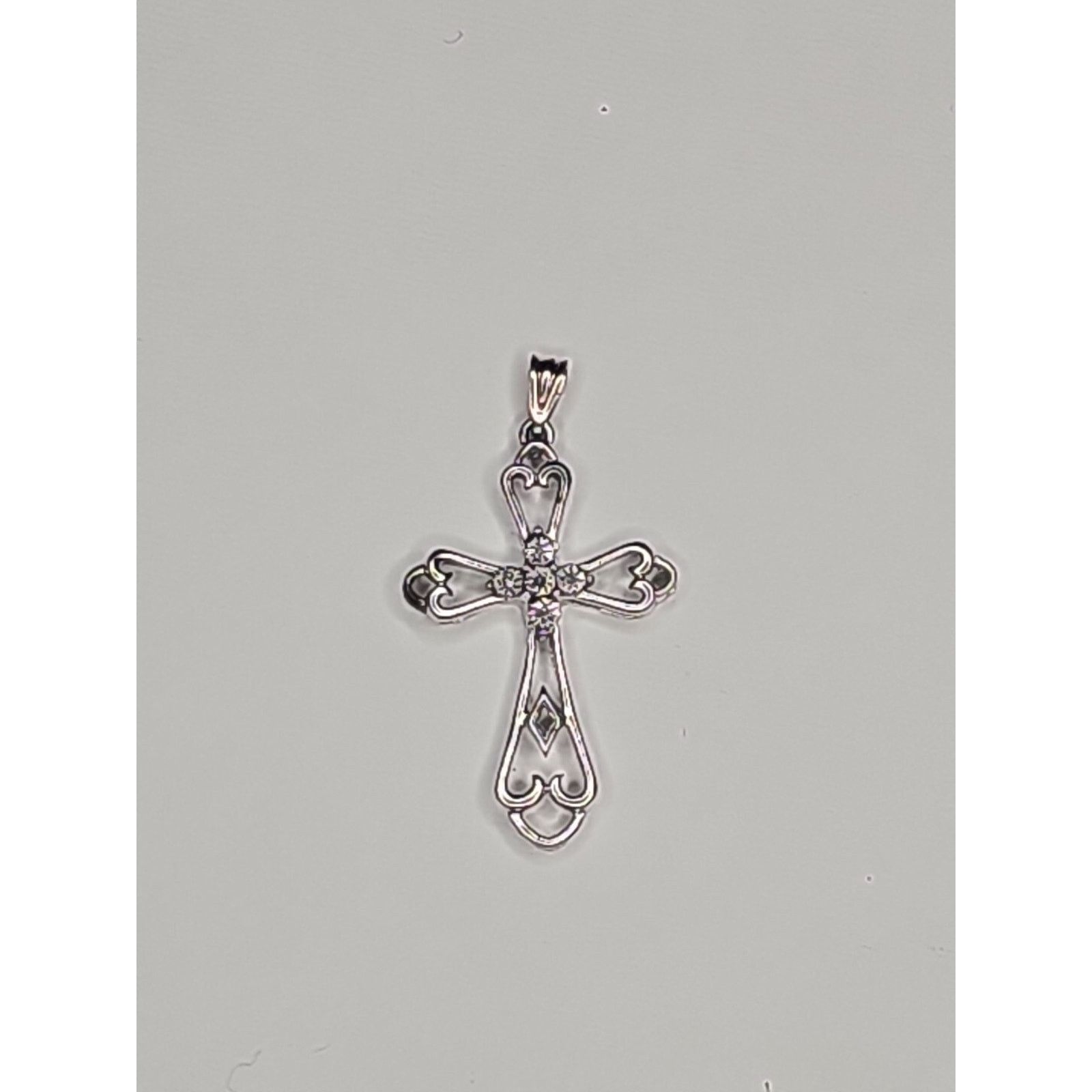Other Silver 925 Fashion Cross Crucifex Charm Pendant Size ONE SIZE - 1 Thumbnail