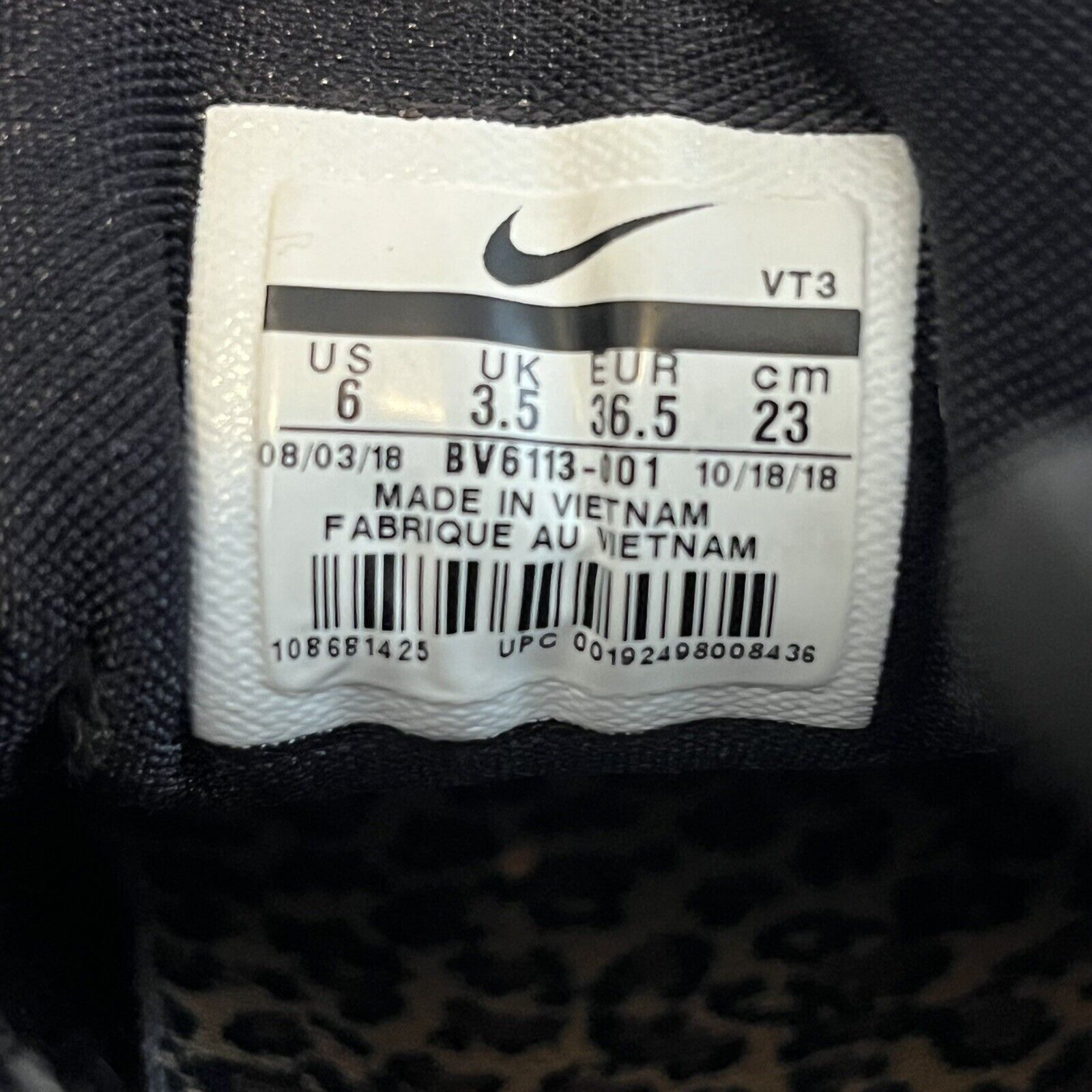 Nike 2018 Nike Air Max 97 Leopard Pack BV6113-001 Wmns Sz 6 4.5Y Size US 6 / IT 36 - 8 Thumbnail