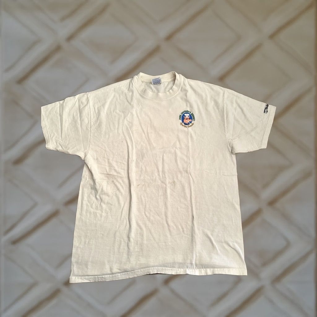Vintage VINTAGE Nugget John Ascuaga’s Nugget Nevada BBQ Rib Cook Off Kiss The Cook T-Shirt L White Mens XL Size US L / EU 52-54 / 3 - 1 Thumbnail