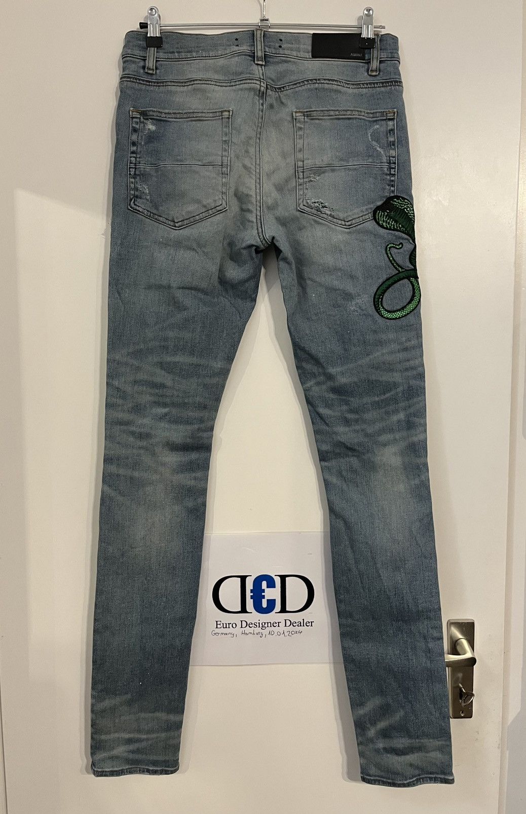 AMIRI Snake MX1 jeans | Eraldo.com US
