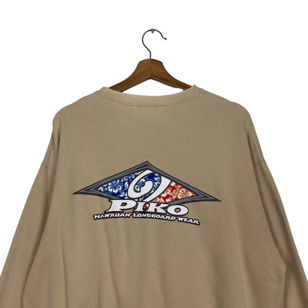 Japanese Brand PIKO Hawaiian Longboard Wear Crewneck Sweatshirt #1688-C75 Size US L / EU 52-54 / 3 - 2 Thumbnail