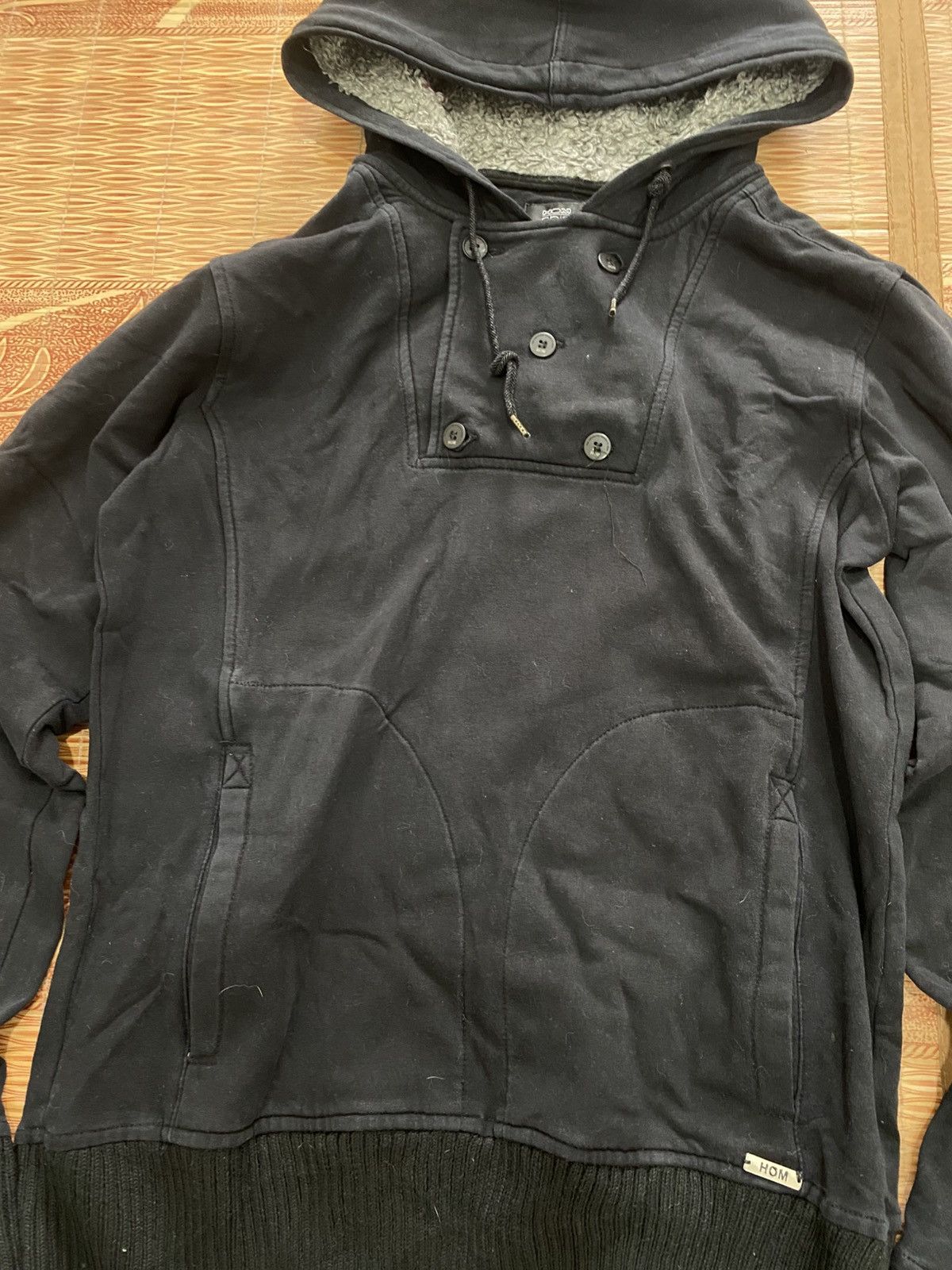 Issey Miyake × Japanese Brand Hom chic japanese button hoodie issey avantgarde Size US M / EU 48-50 / 2 - 2 Thumbnail