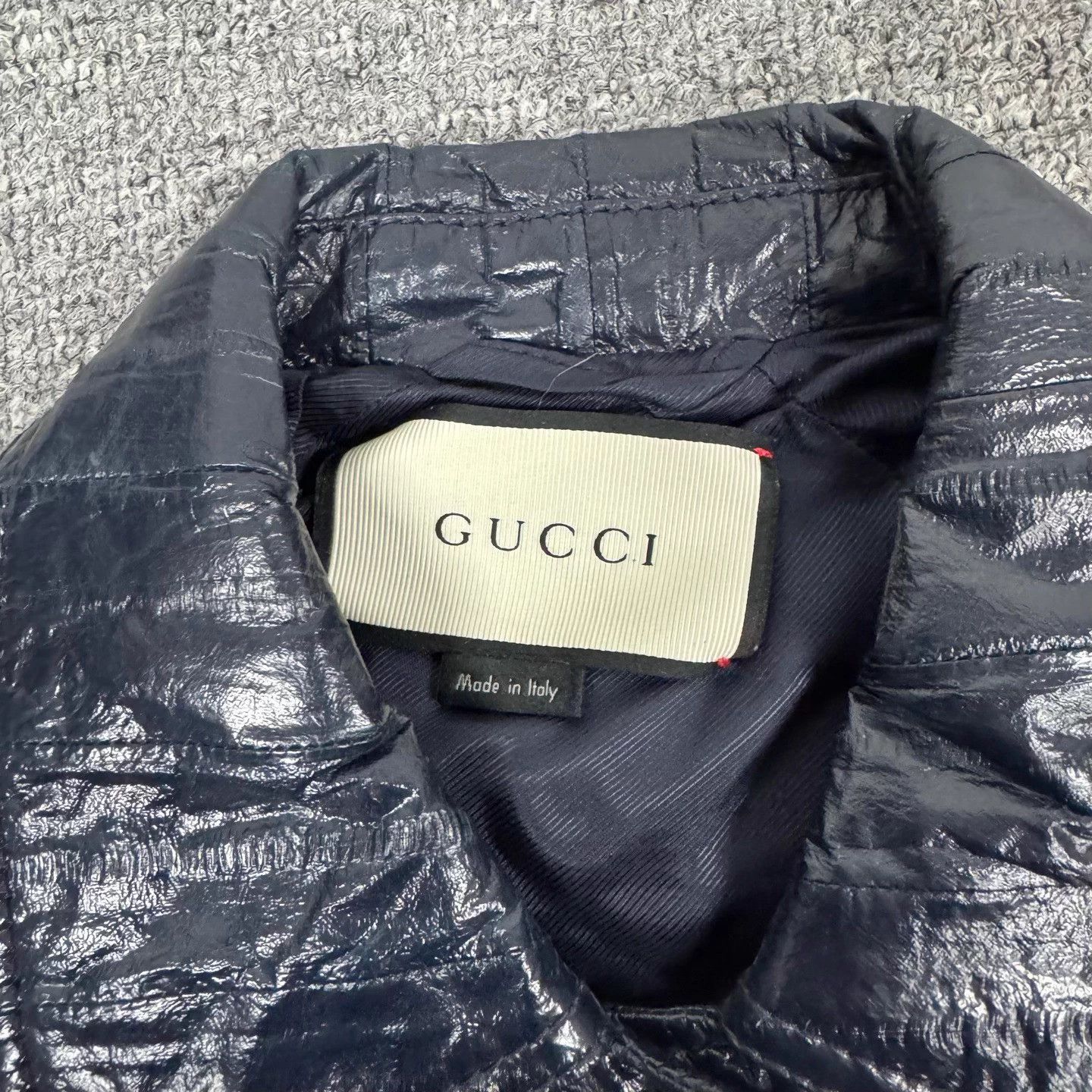 Gucci Gucci SS16 Runway Eel Skin Jacket 38 Size S / US 4 / IT 40 - 5 Thumbnail