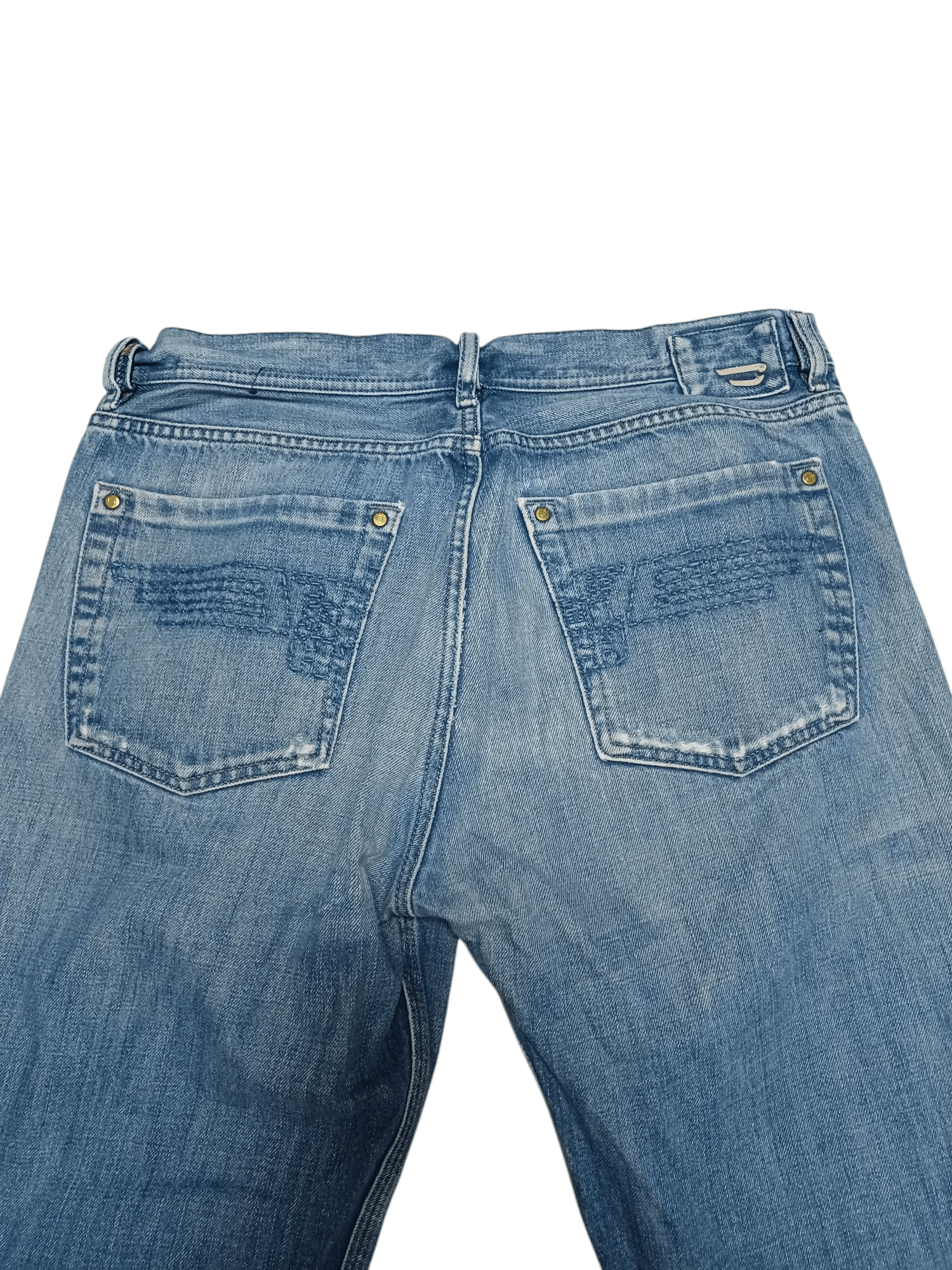 Diesel DIESEL VINTAGE DISTRESSED MADE IN ITALY 33 SIZE JEANS DENIM Size US 33 - 5 Thumbnail