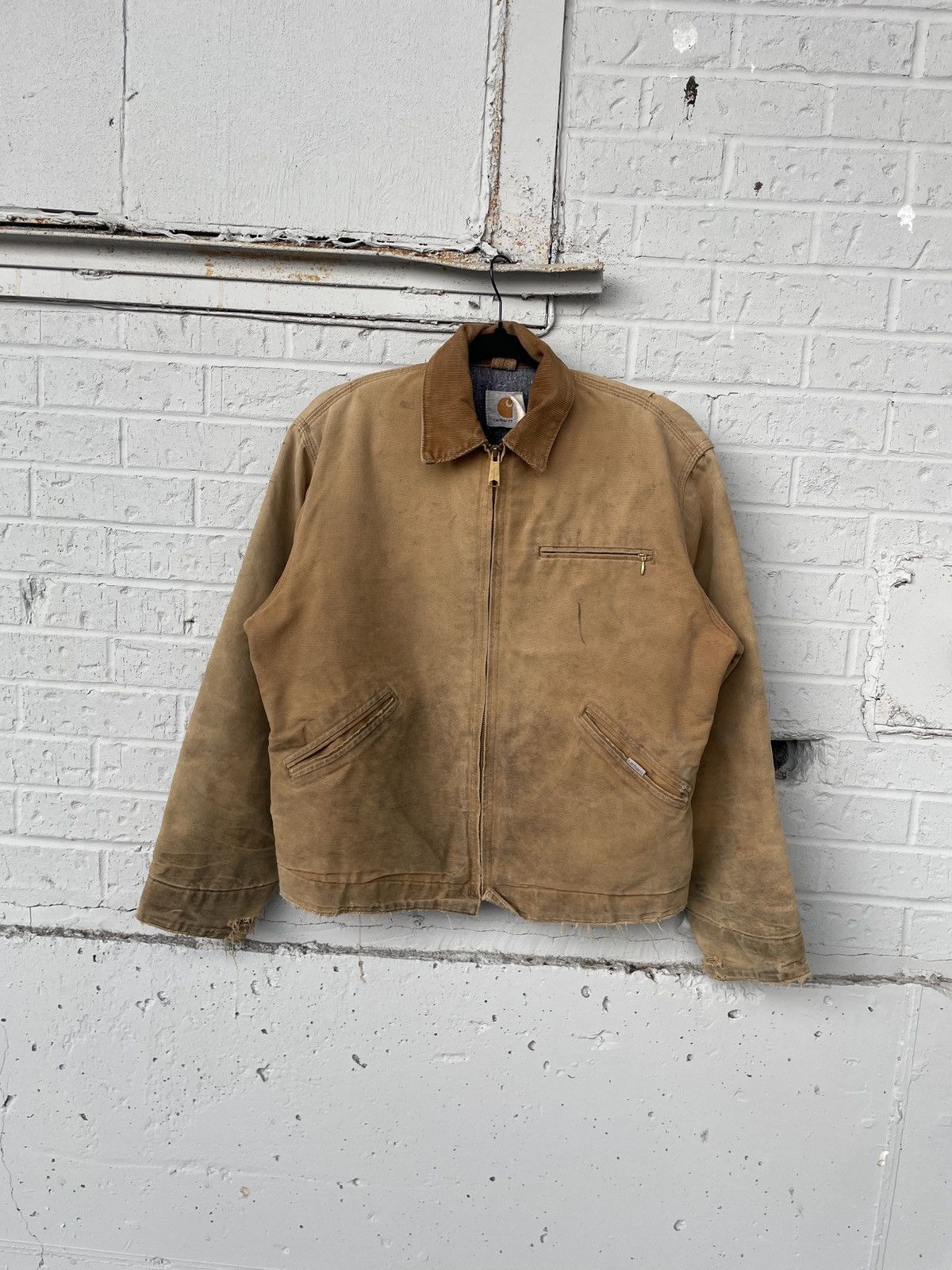 Carhartt Faded and Distressed Carhartt Detroit Size US L / EU 52-54 / 3 - 2 Thumbnail