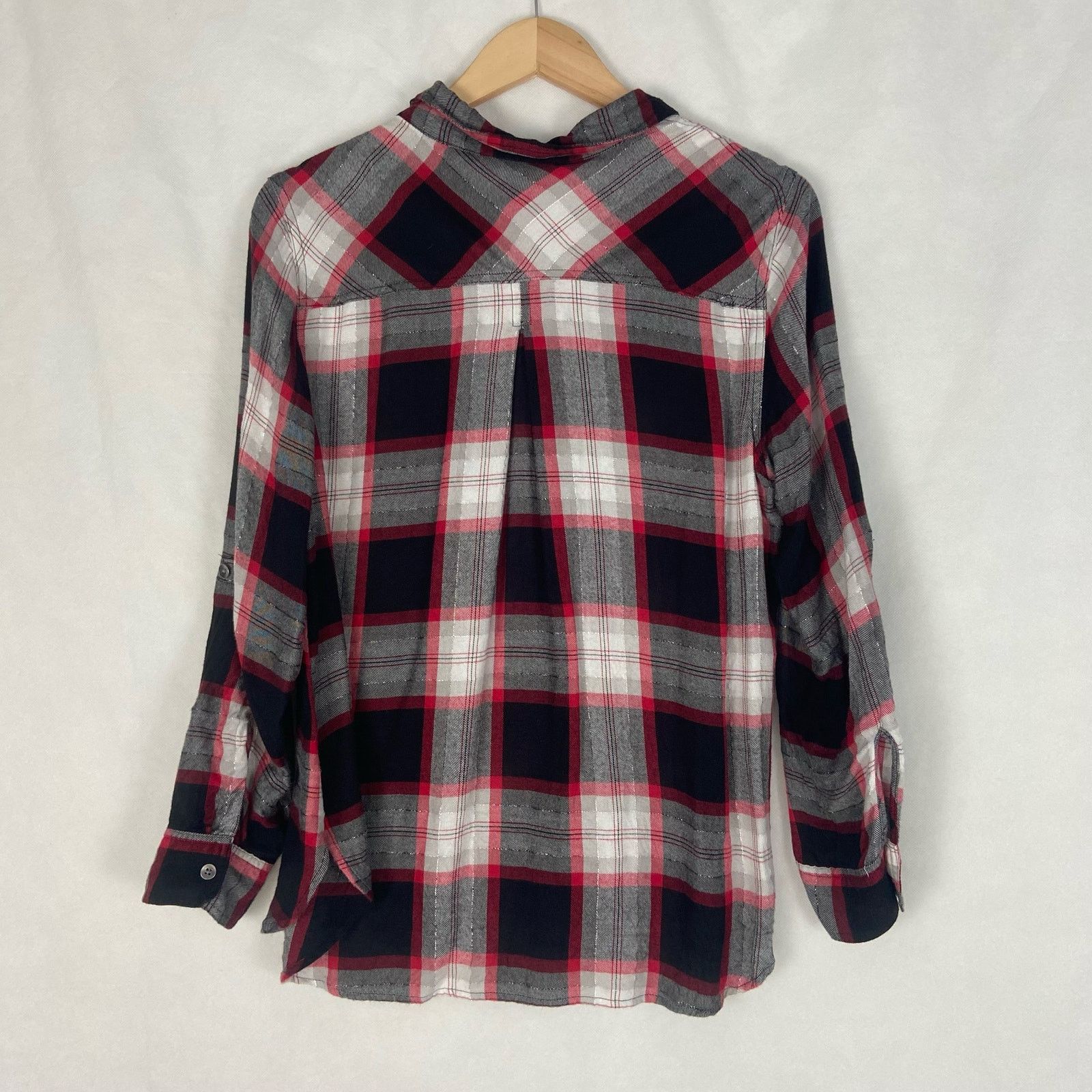 Rock & Republic Rock & Republic Women's Long Sleeve Shirt Size Large Size L / US 10 / IT 46 - 7 Thumbnail