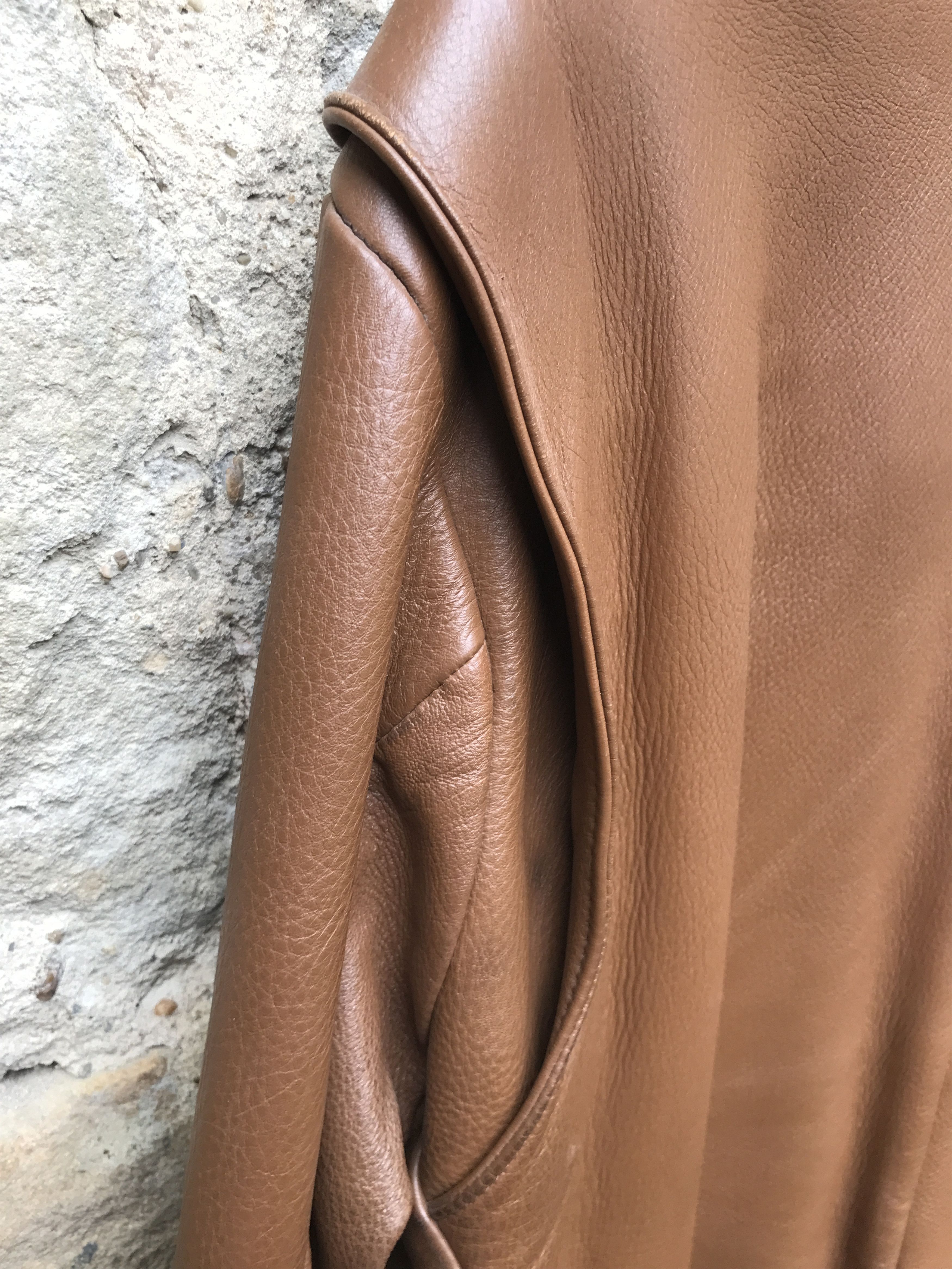 Vintage Vintage 60s Mid Western Sport Togs Deerskin Leather Jacket Size US XL / EU 56 / 4 - 13 Thumbnail