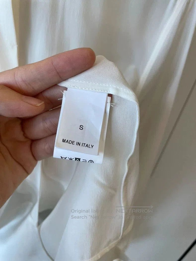 Brunello Cucinelli Brunello Cucinelli White Silk Shirt. Size US S / EU 44-46 / 1 - 5 Thumbnail