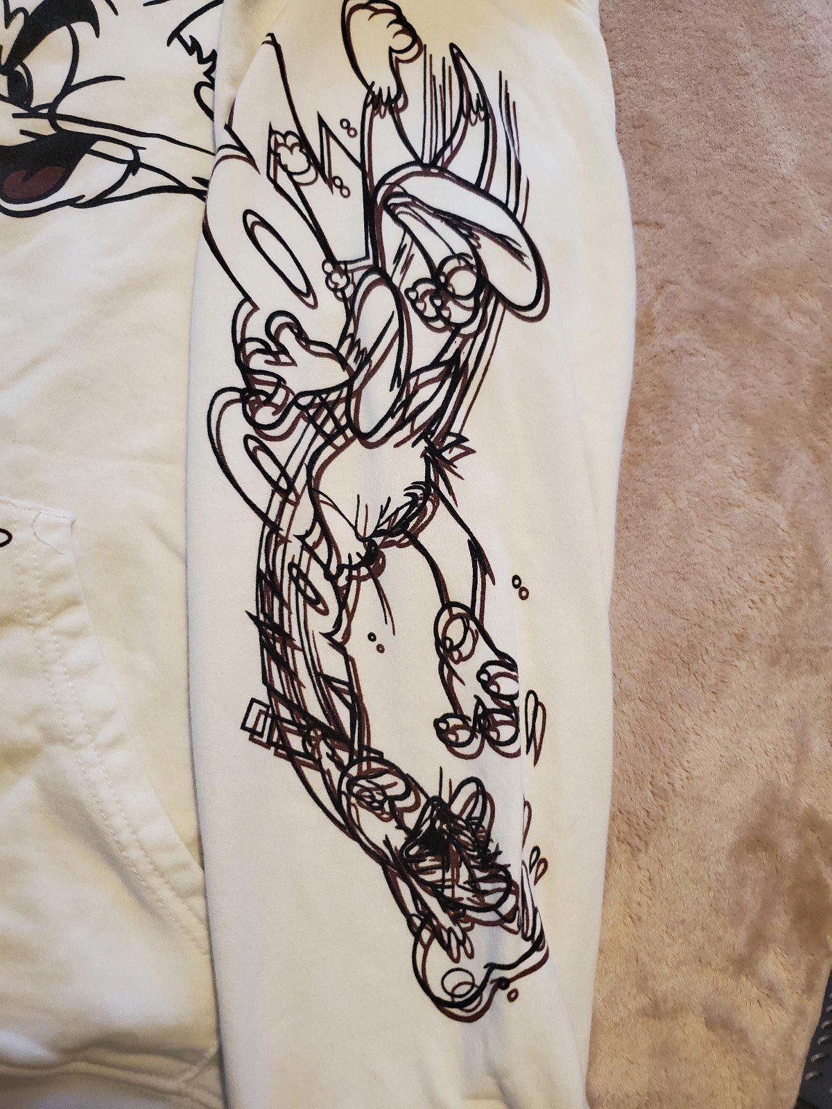 Designer Tom and Jerry Big Men's Long Sleeve Graphic Hoodie XL Size US XL / EU 56 / 4 - 3 Thumbnail