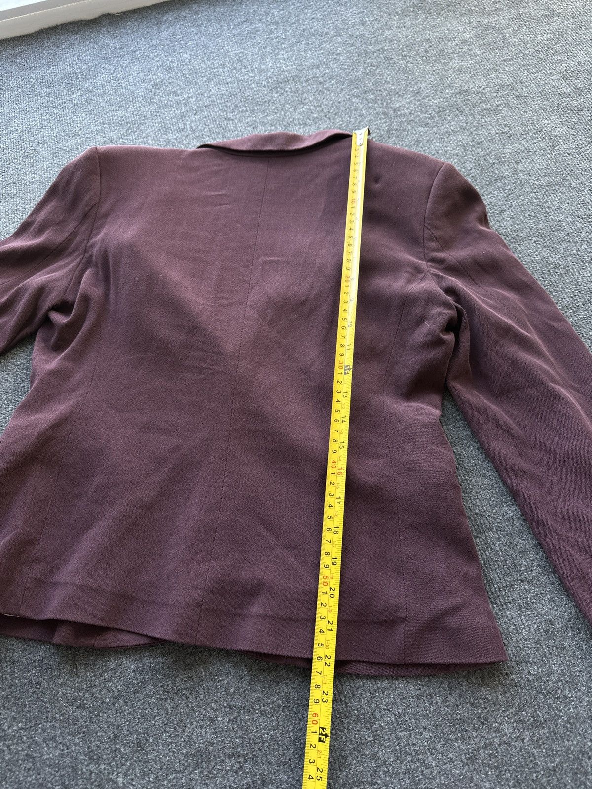 Jigsaw RARE 🚨 JIGSAW WOMEN DARK RED BLAZER JACKET LUXURY Size M / US 6-8 / IT 42-44 - 15 Thumbnail